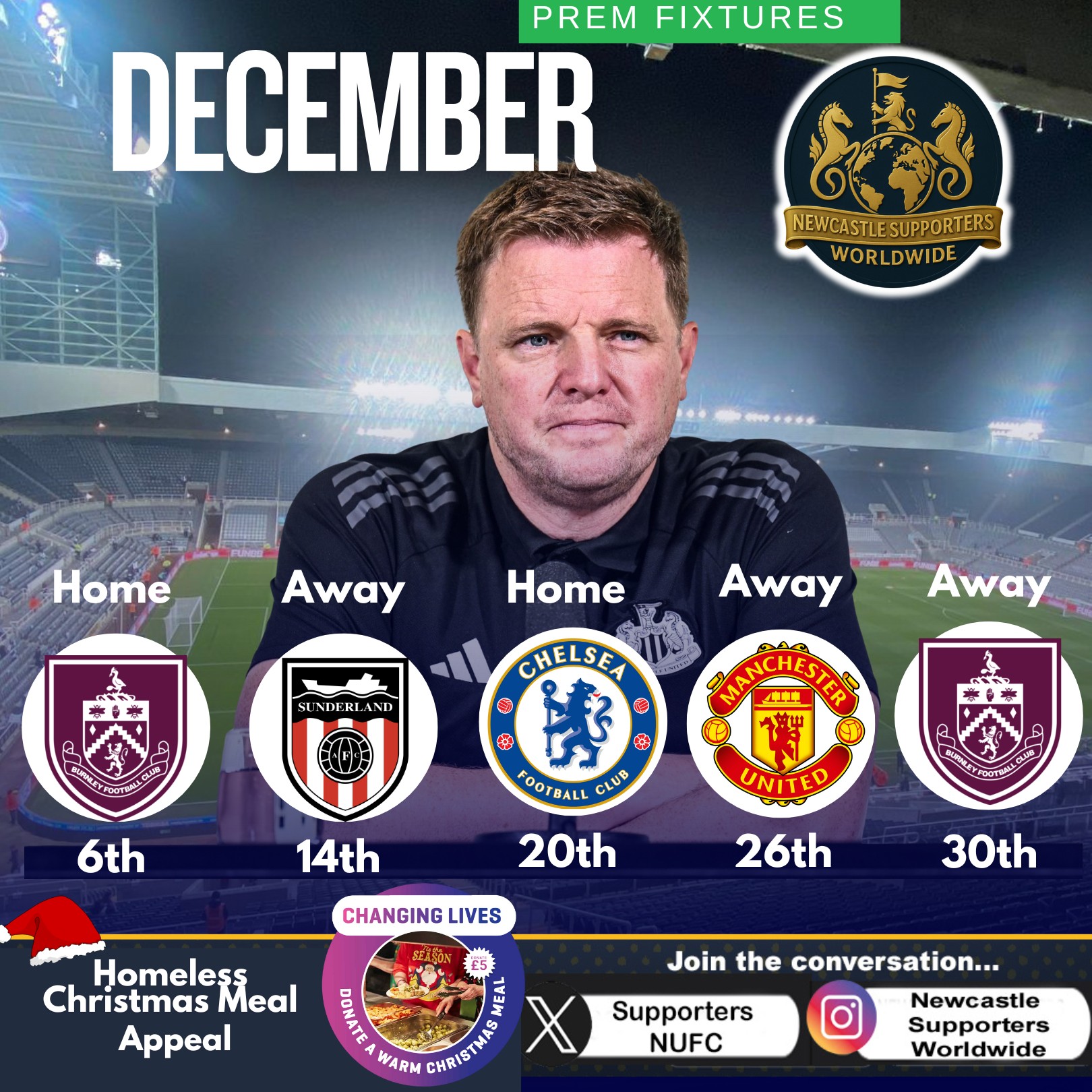 December Predictions...... - Newcastle Supporters Worldwide | Facebook