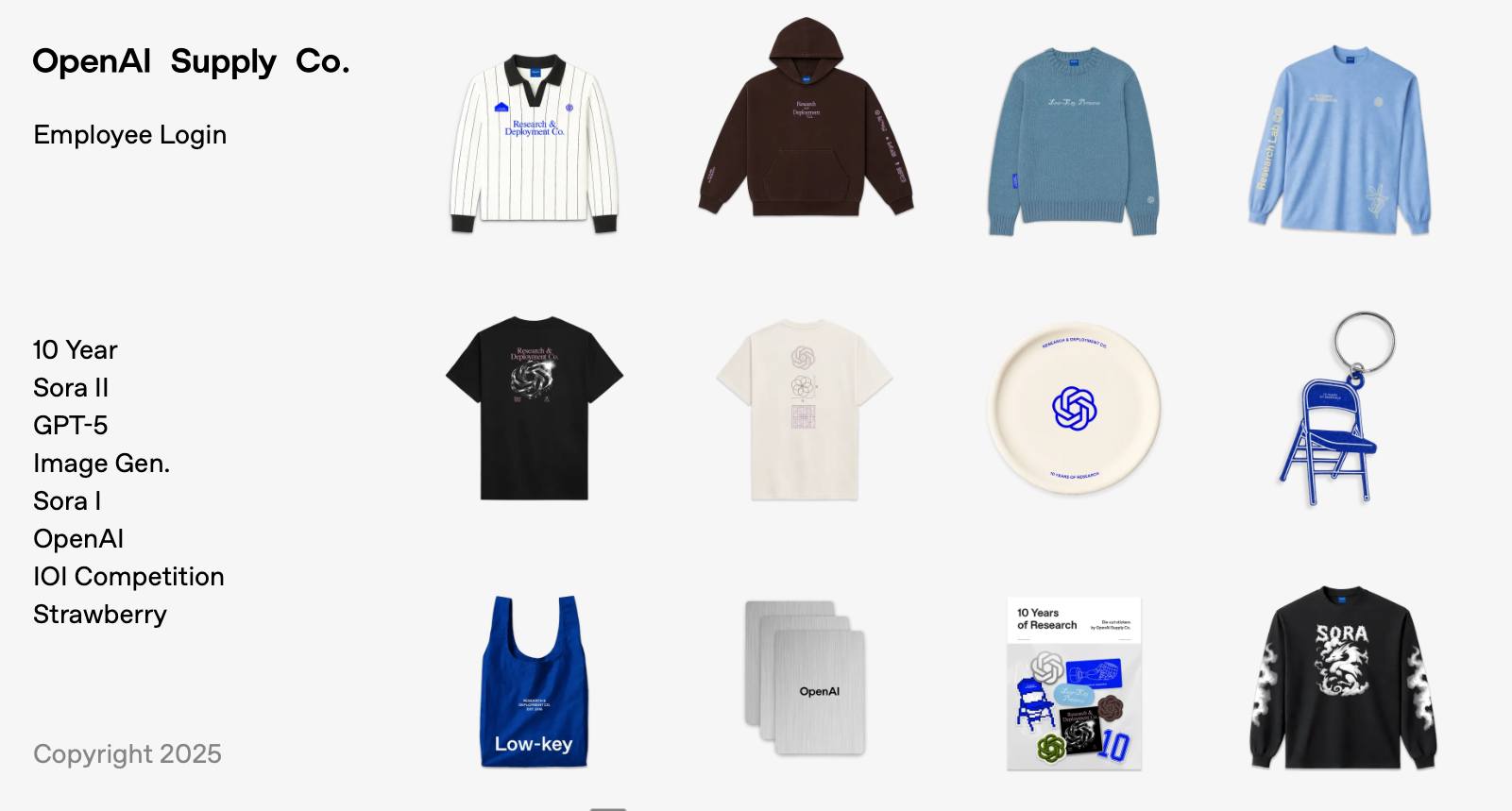 BrandSauce.IO - For years, OpenAI’s merch store was quietly employees ...