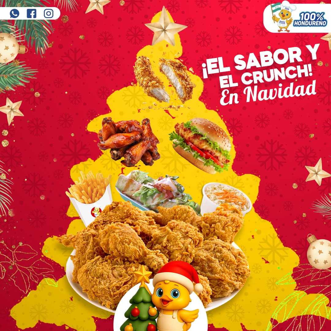 Pollo - 🎄 ¡El sabor y el crunch se celebran en Navidad! Esta temporada ...
