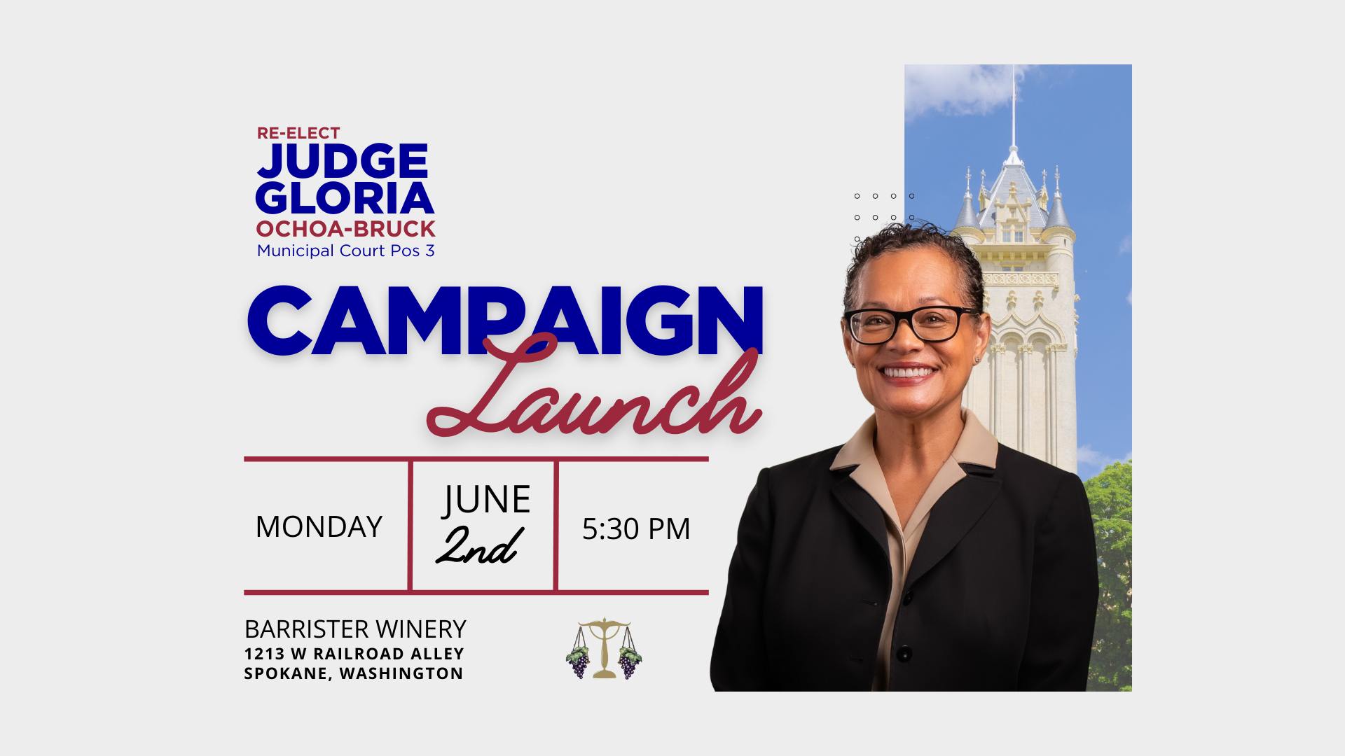 Campaign Launch | Re-Elect Gloria for Judge