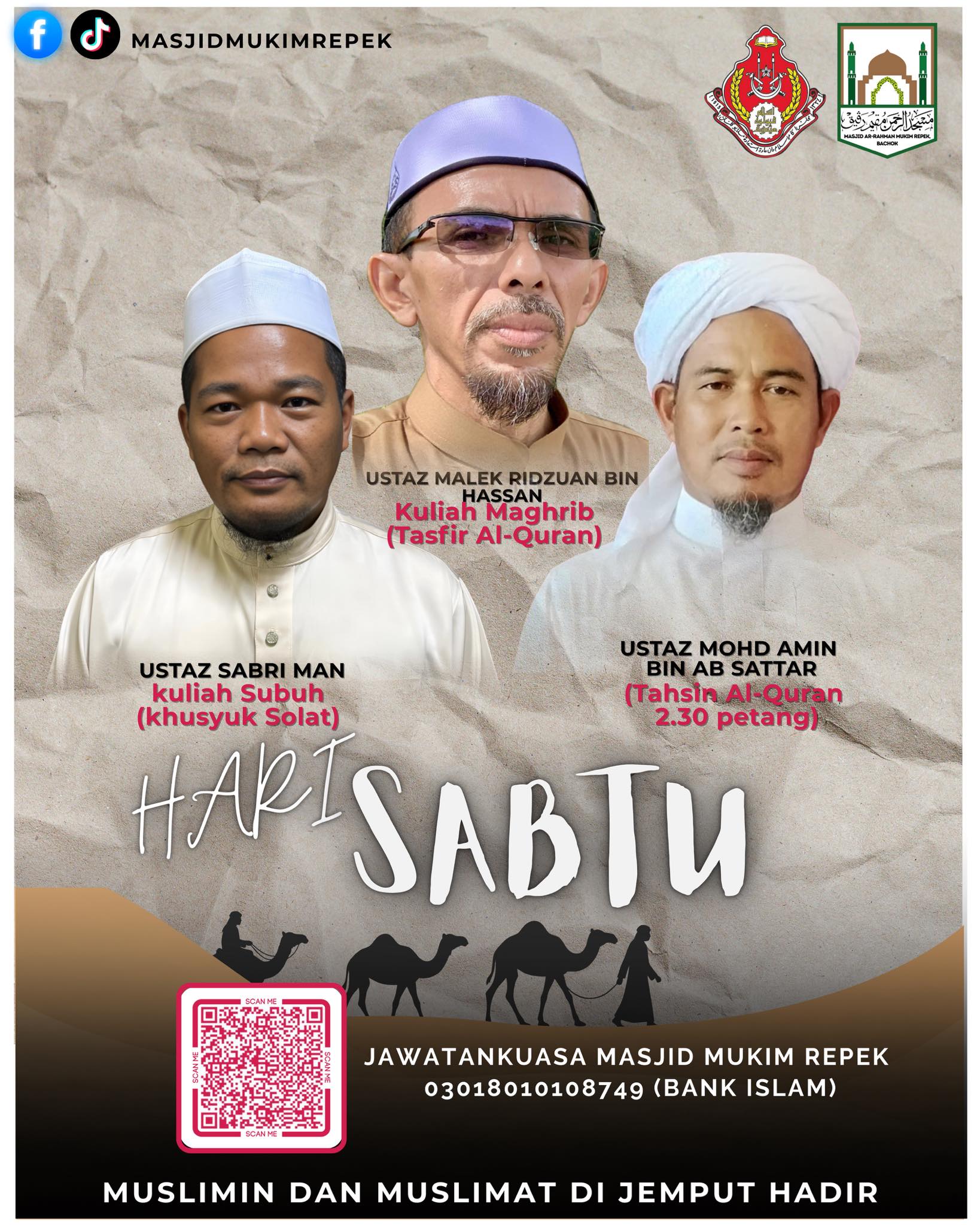 Masjid Ar-Rahman Mukim Repek, Bachok | Bachok