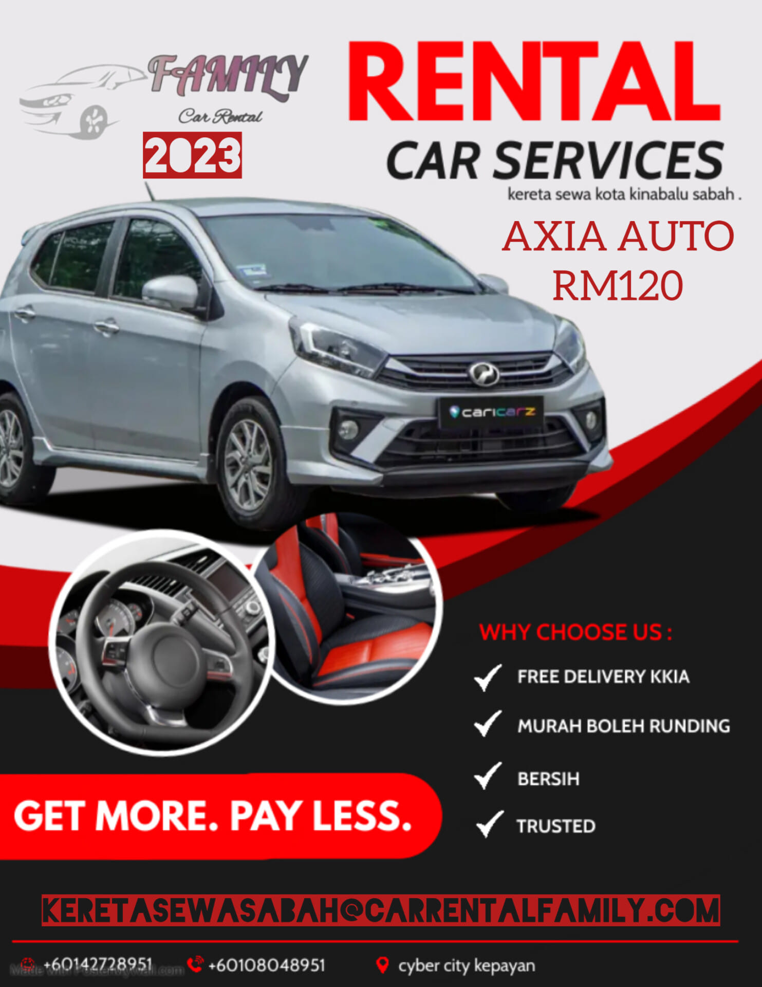 FAMILY CAR RENTAL Dengan wajah baru... - Family Car Rental | Facebook