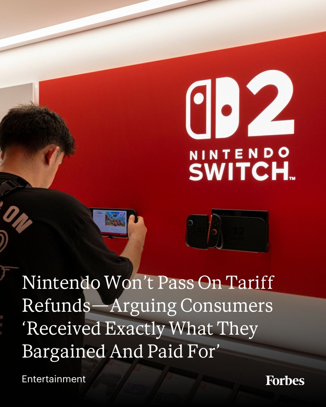 Nintendo's Latest Sale Is Possible Due To Tariff Refunds