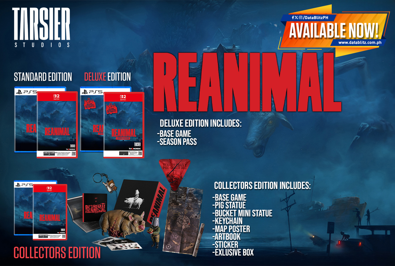 DataBlitz - 𝐅𝐔𝐄𝐋 𝐘𝐎𝐔𝐑 𝐖𝐈𝐋𝐃 𝐒𝐈𝐃𝐄! 💪🐾 Reanimal for PS5/ Nintendo Switch 2 ...