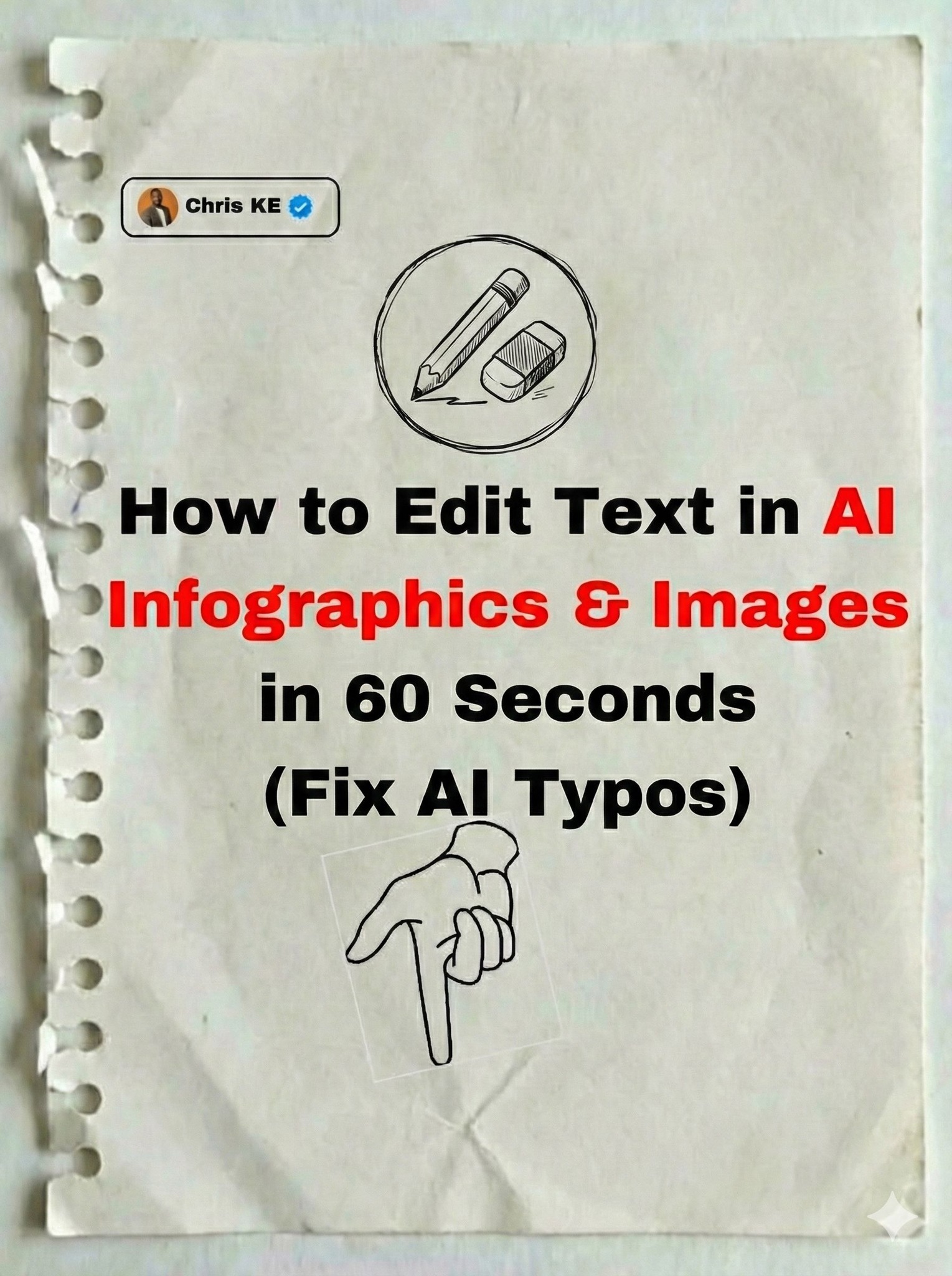 Chris - How to Edit Text in AI Infographics & Images in 60 Seconds (Fix ...