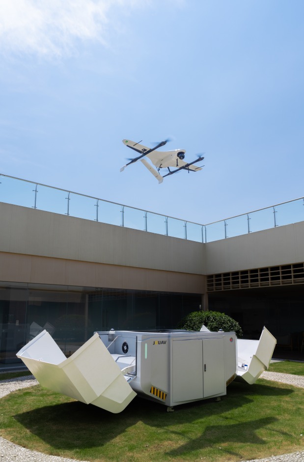 JOUAV - The JOUAV VTOL Hangar features an expanded payload... | Facebook