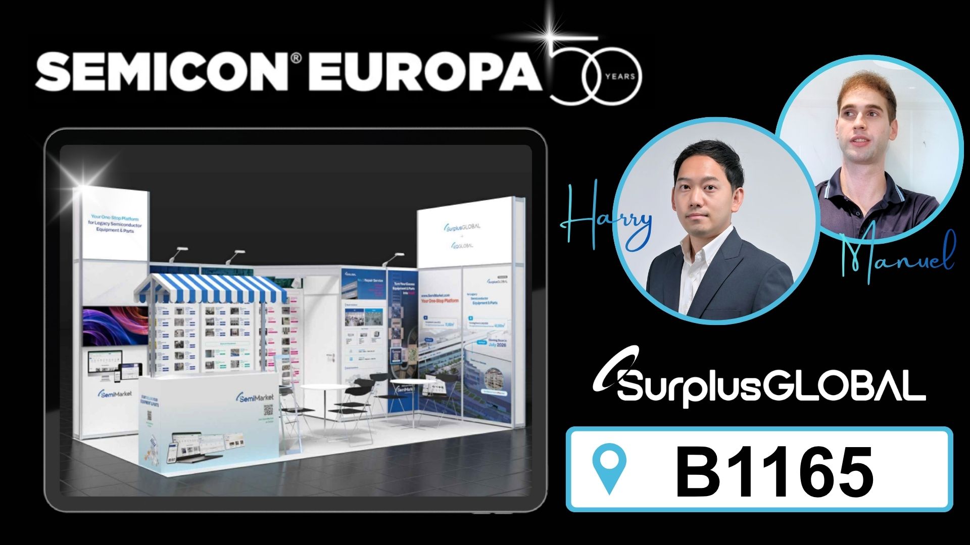 SurplusGLOBAL, - See you at SEMICON EUROPA 2025 — Booth B1165 We’re ...