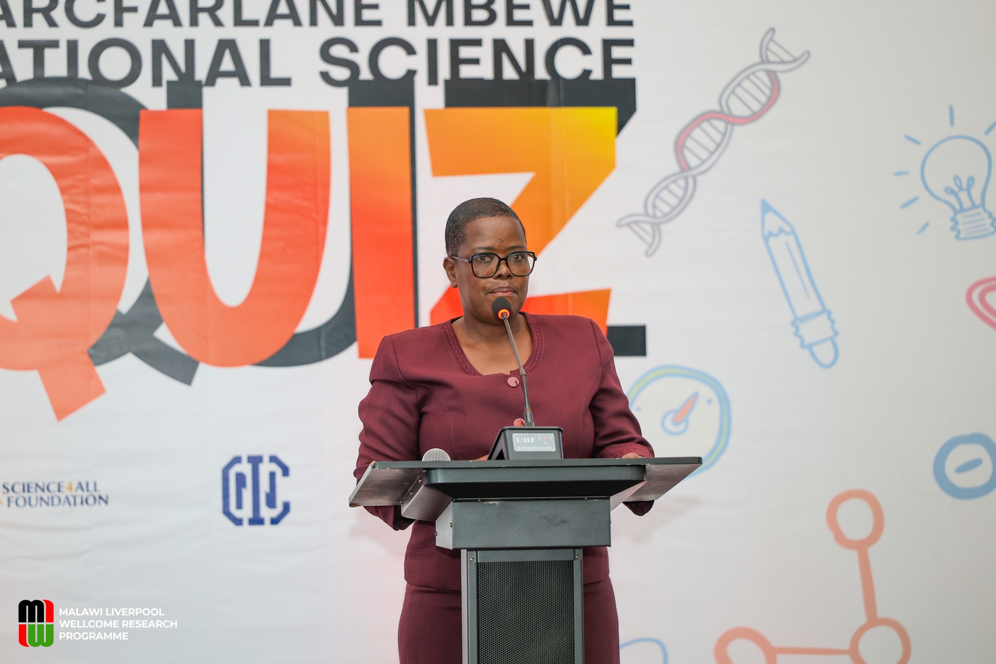 Malawi - The Director of Secondary and Distance Education, Ruth Samati ...