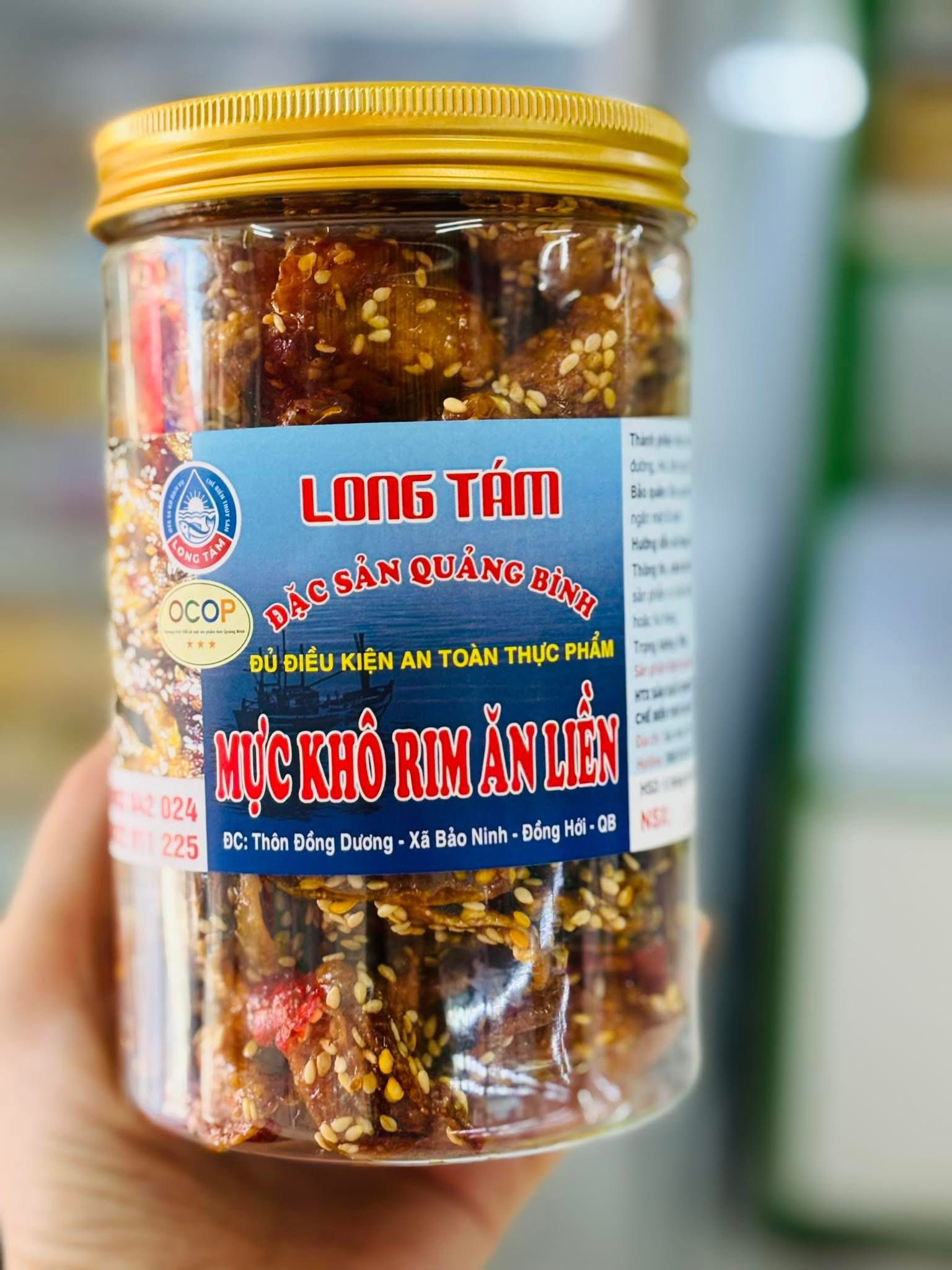OCOP QUẢNG BÌNH - 🌟 Mực Khô Rim OCOP Long Tám – Hương Vị... | Facebook
