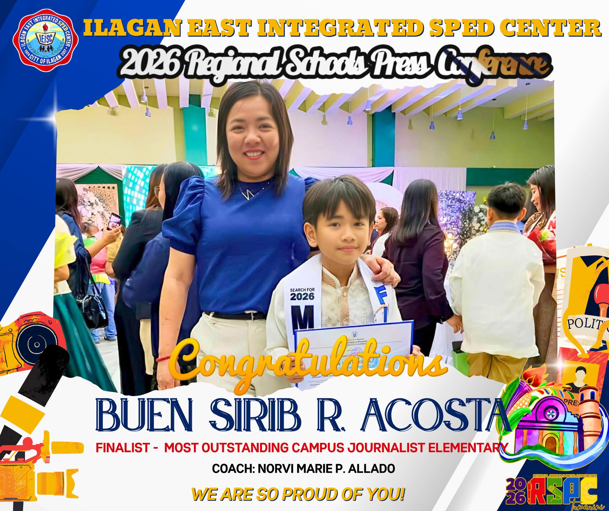 Ilagan - 🏆 REGIONAL FINALIST! 🏆 Huge congratulations to Buen Sirib R ...