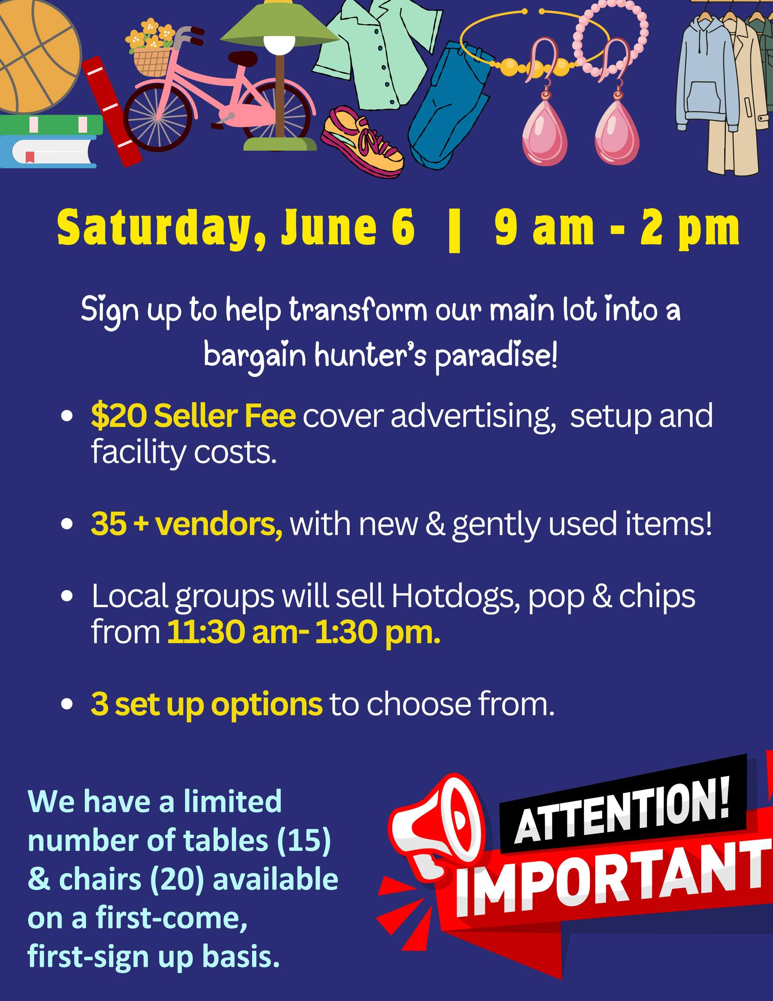 Mayfield Heights, OH community garage sale this Saturday