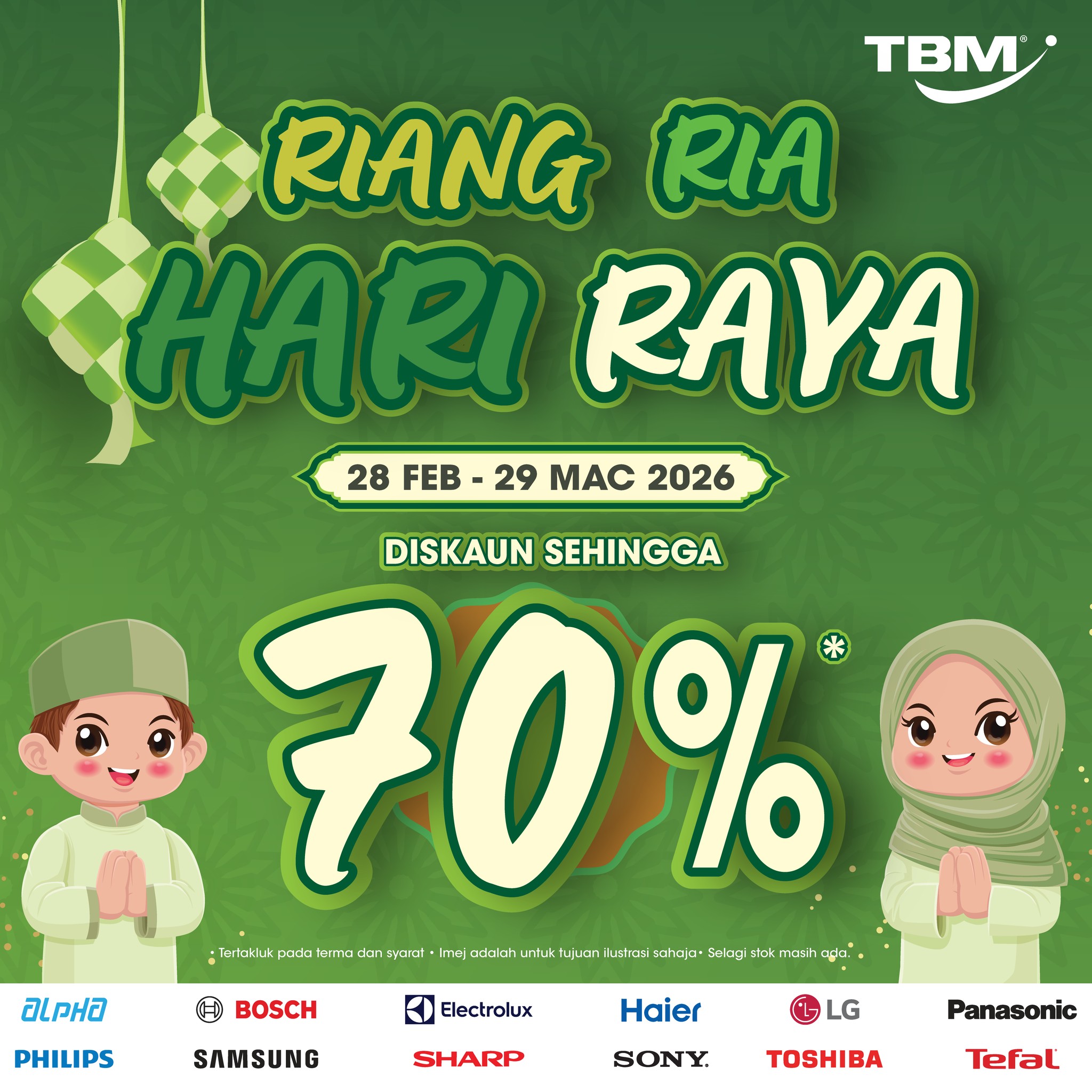 Setapak Central - 🌙 Riang Ria Hari Raya at TBM! 🌙 Enjoy... | Facebook