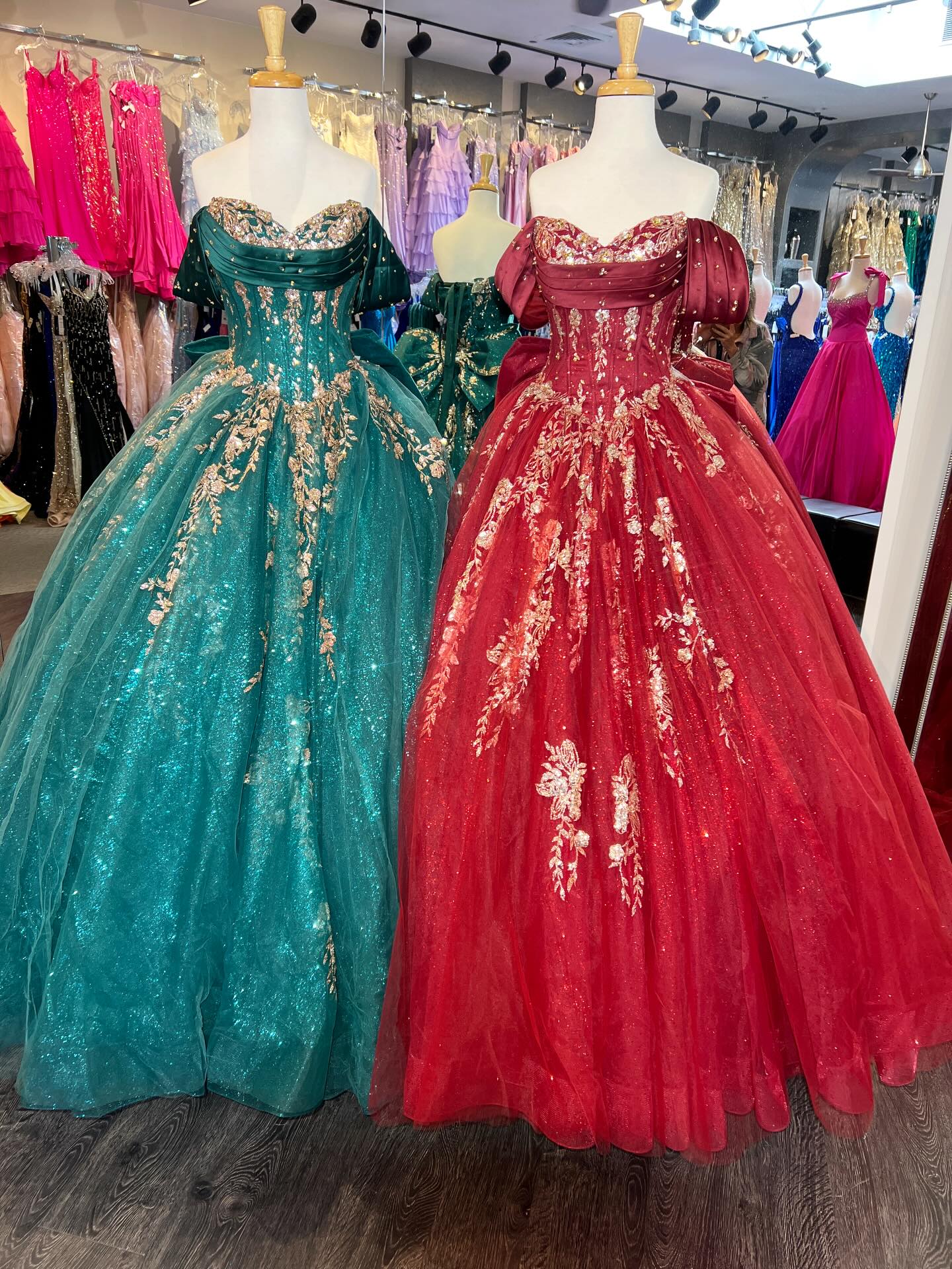 open lace back dress Deep V-Neck Long Sequin Prom Dress with Feathers Powder Blue / 4