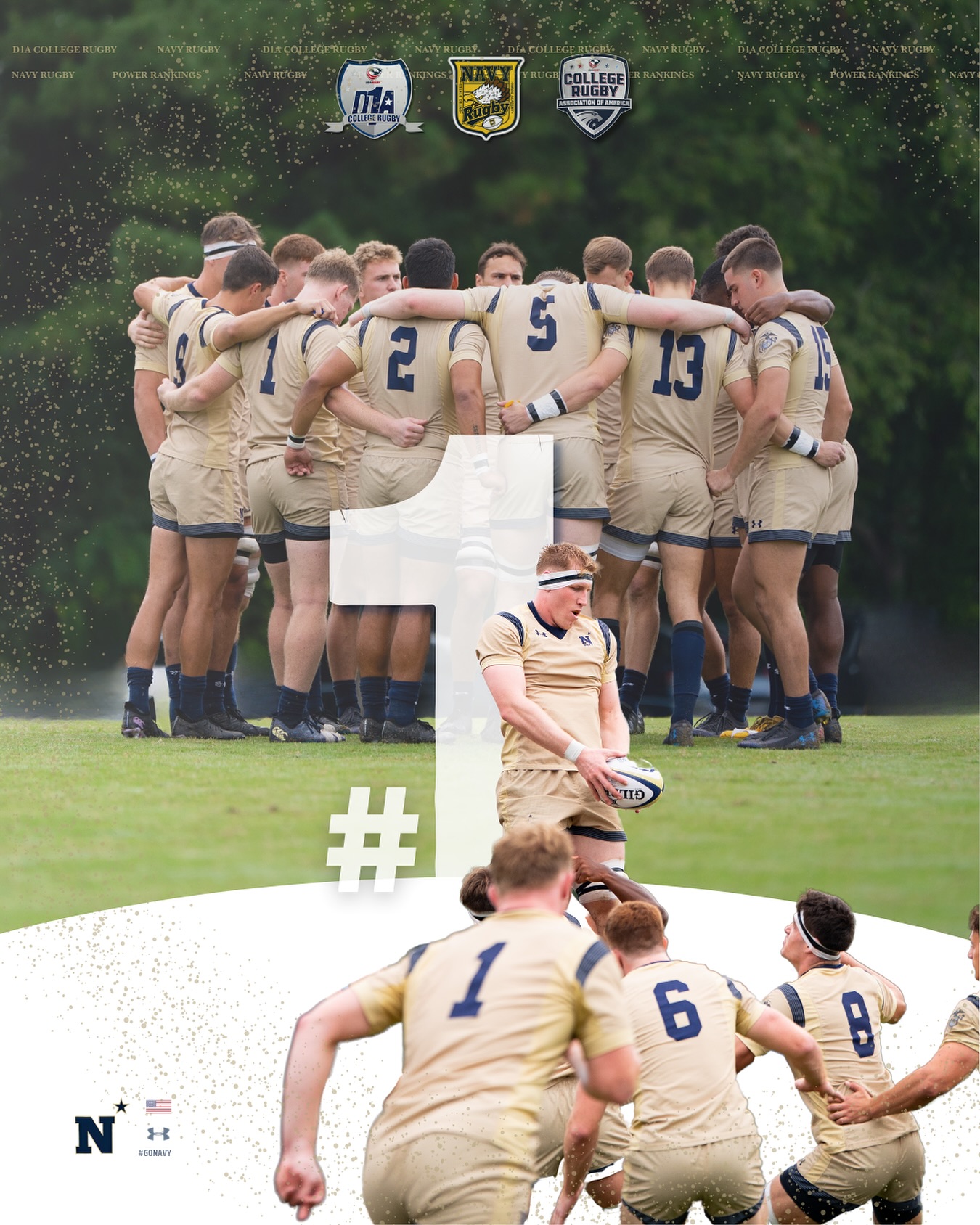 Navy Rugby - Navy Rugby ranks first in @collegerugbyus... | Facebook