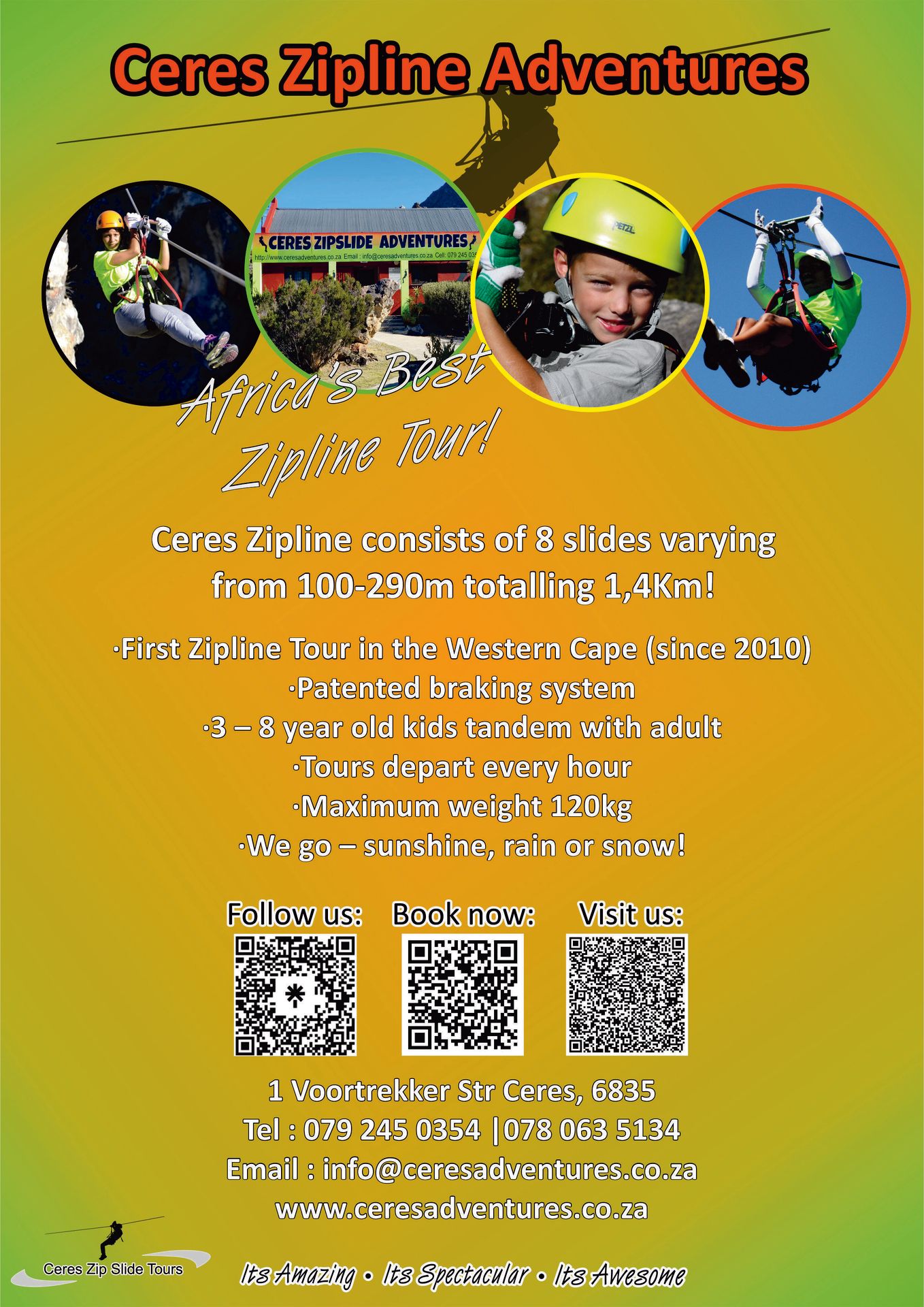 Ceres - Welcome to Ceres Zipline Adventures – the first and best in the ...