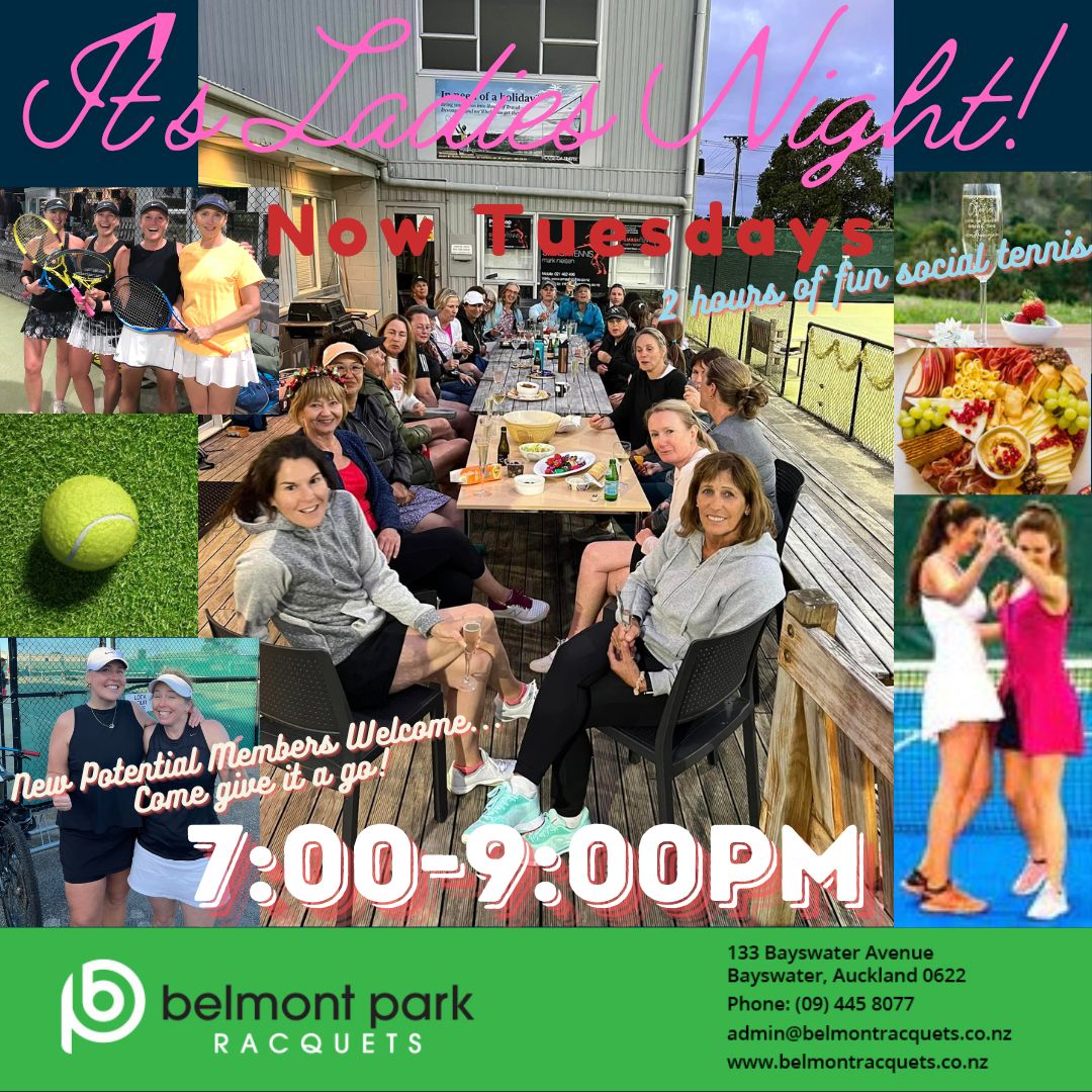 Belmont Park Racquets Club... - Belmont Park Racquets Club