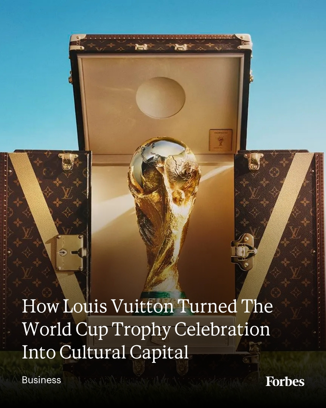 Louis Vuitton designed a luxury bespoke case for the fifth year to