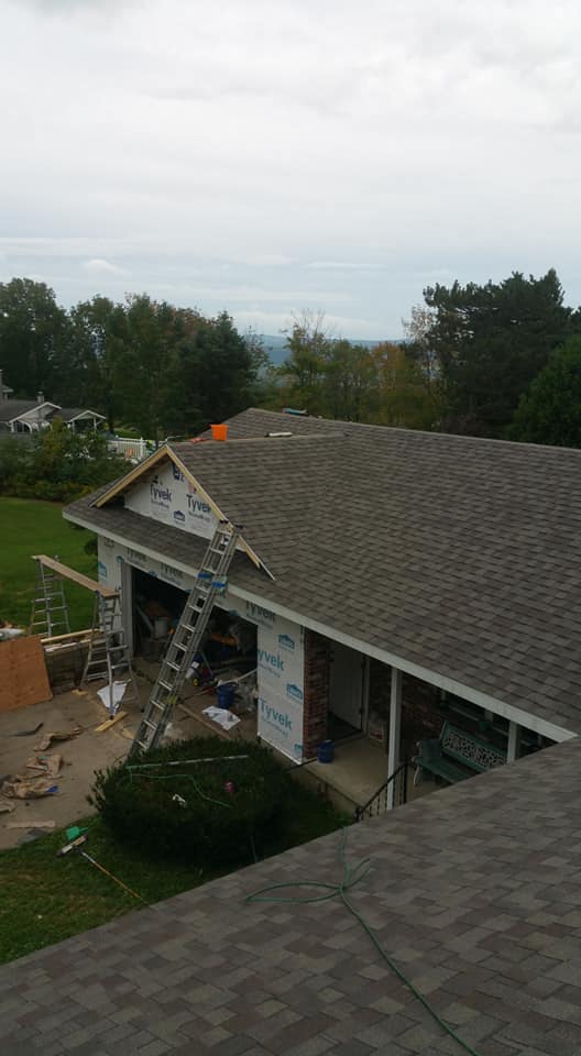 New Roof plus added a False Gable. - MLB Contracting LLC