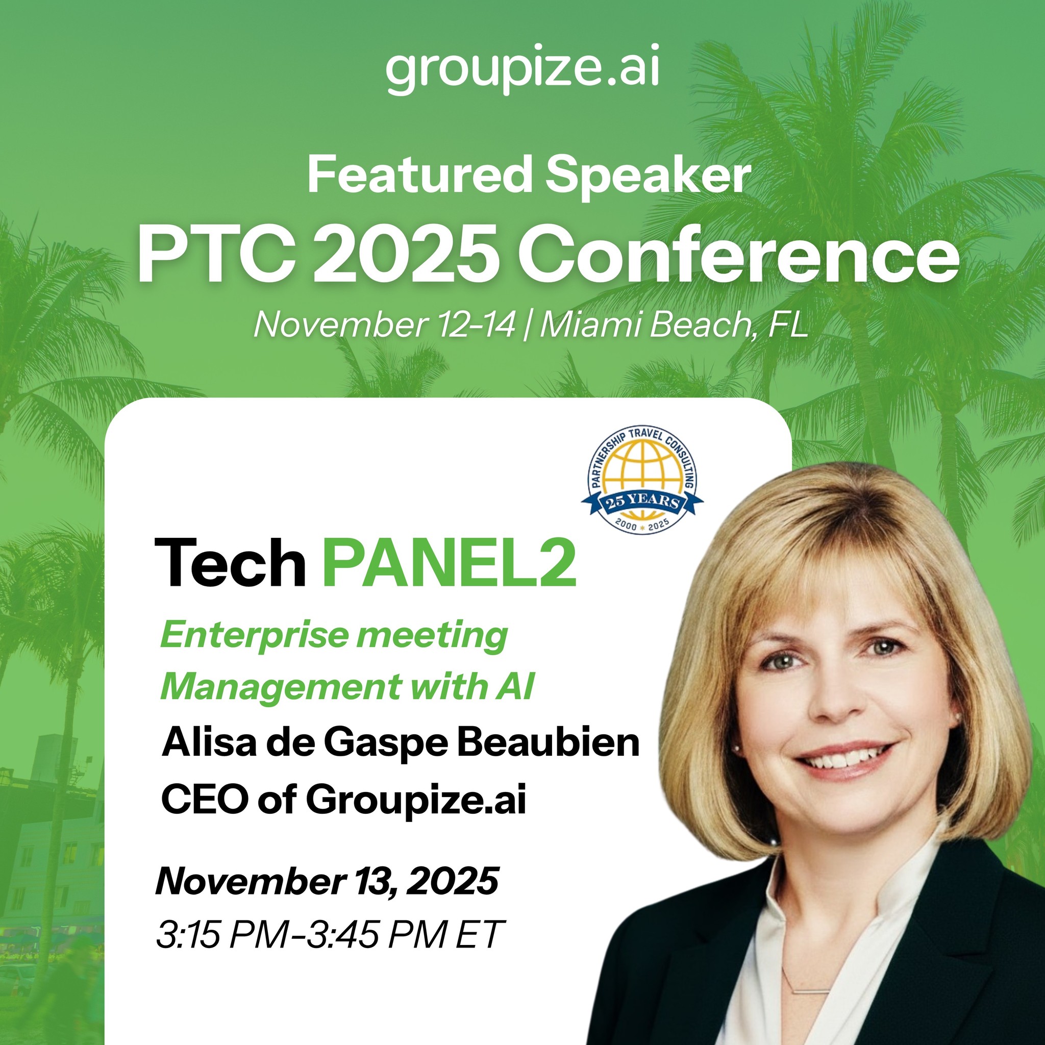 Groupize.ai - Our Co-Founder and CEO, Alisa de Gaspe... | Facebook