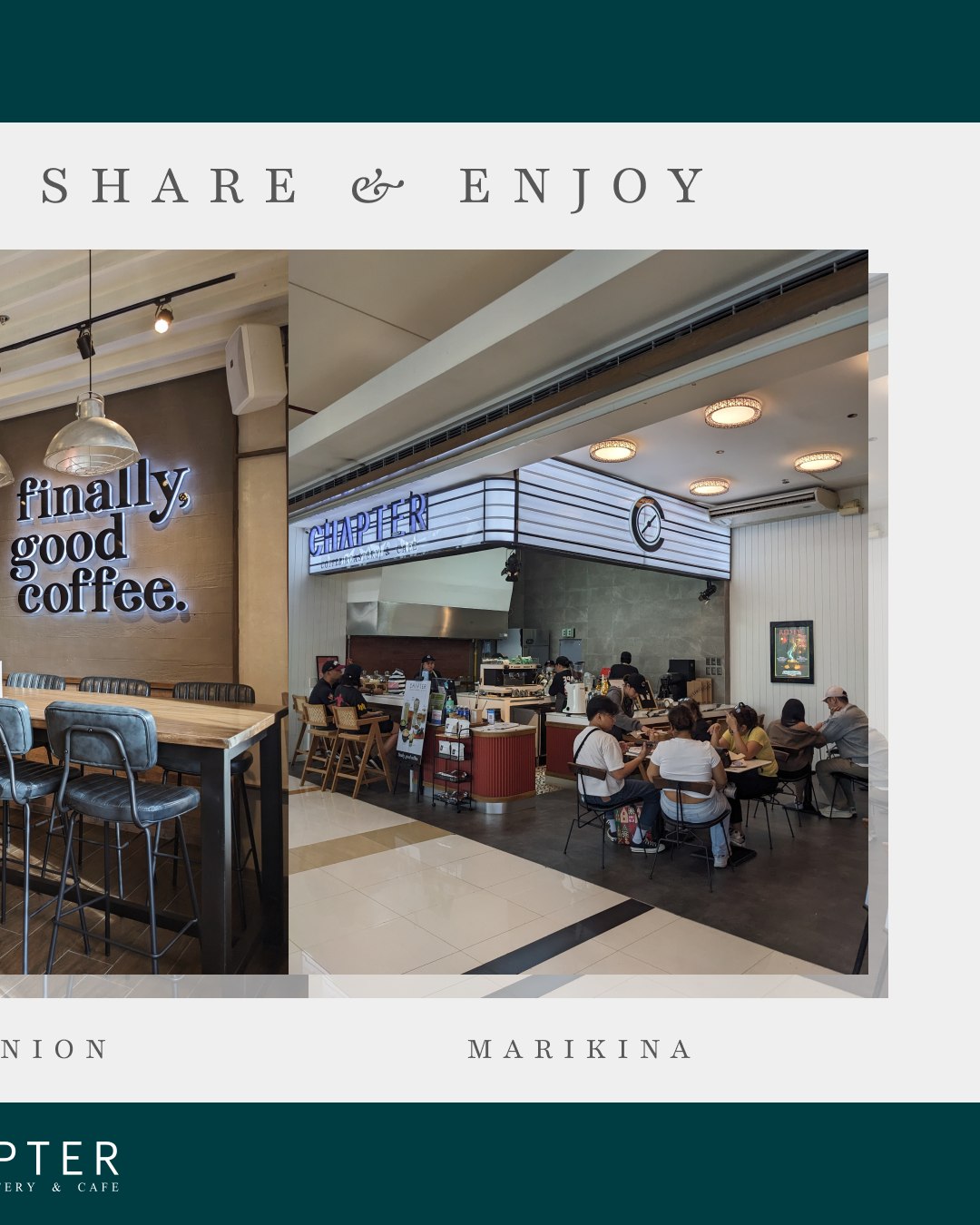Chapter Coffee... - Chapter Coffee Roastery & Cafe Inc.