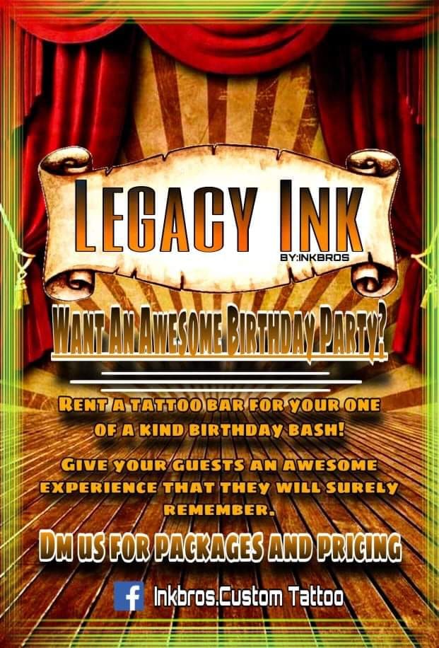 Inkbros. Custom Tattoo - Hi Everyone, let's make your party extra ...