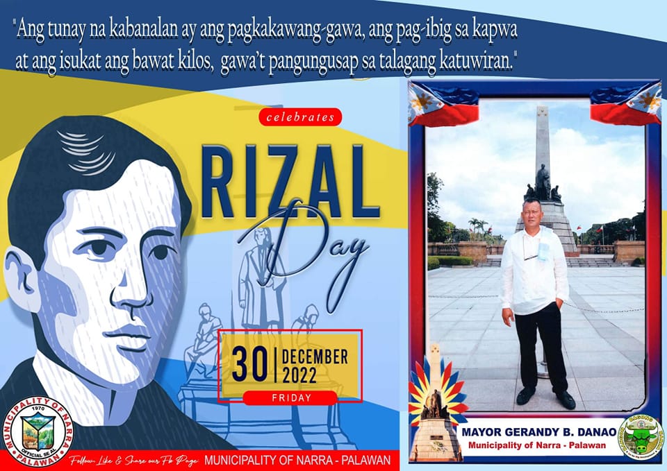 Municipality - 126th RIZAL DAY 