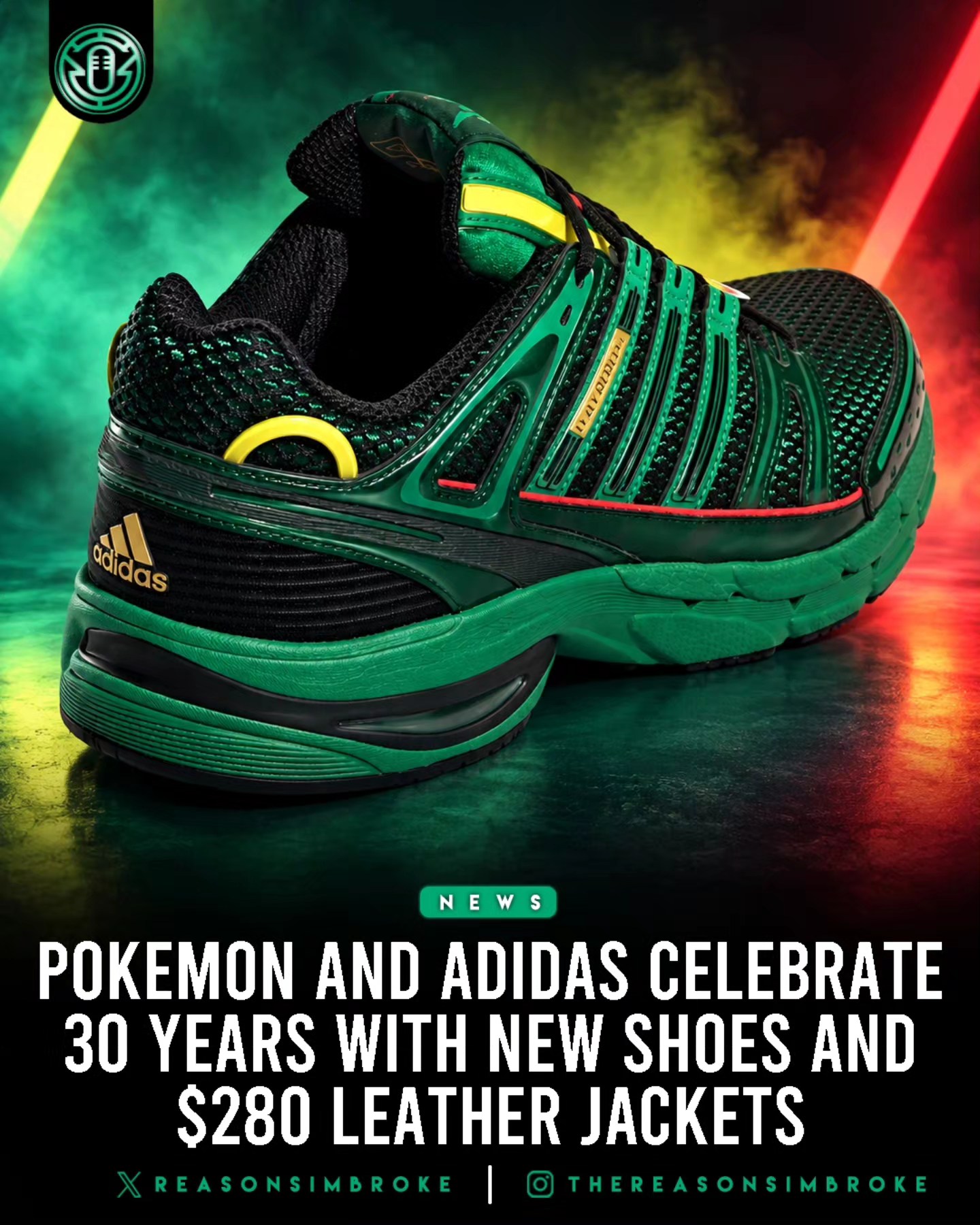 Adidas and Pokémon launch 30th anniversary footwear collection