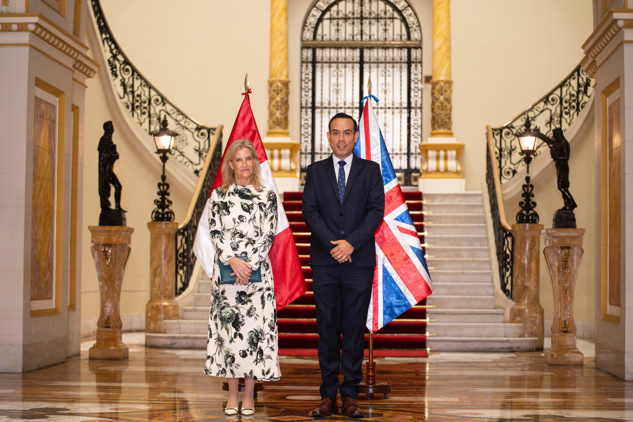Catherine, - Yesterday, the Duchess of Edinburgh visited Peru ...