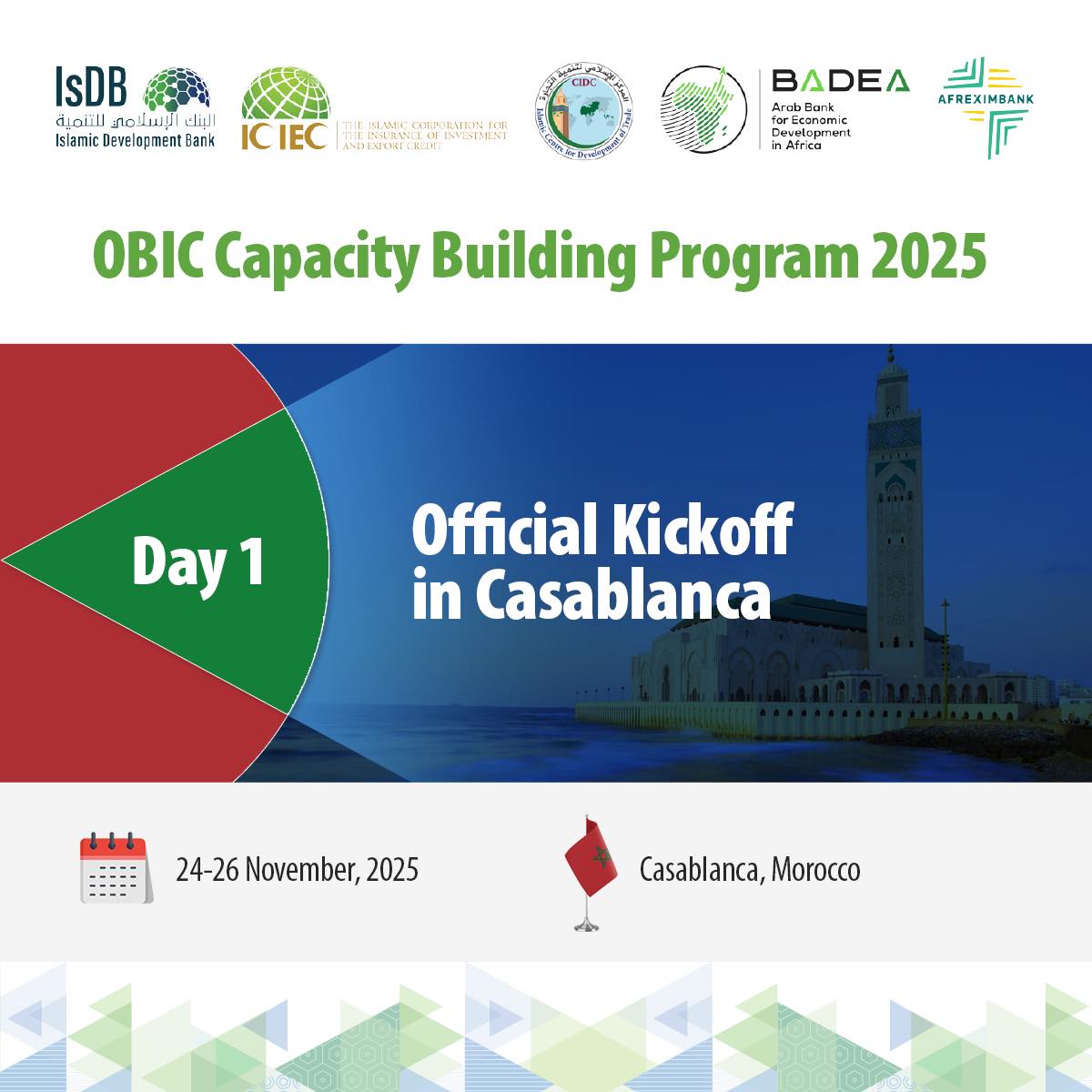 ICIEC - OBIC Capacity Building Program 2025 Officially Kicks Off in # ...