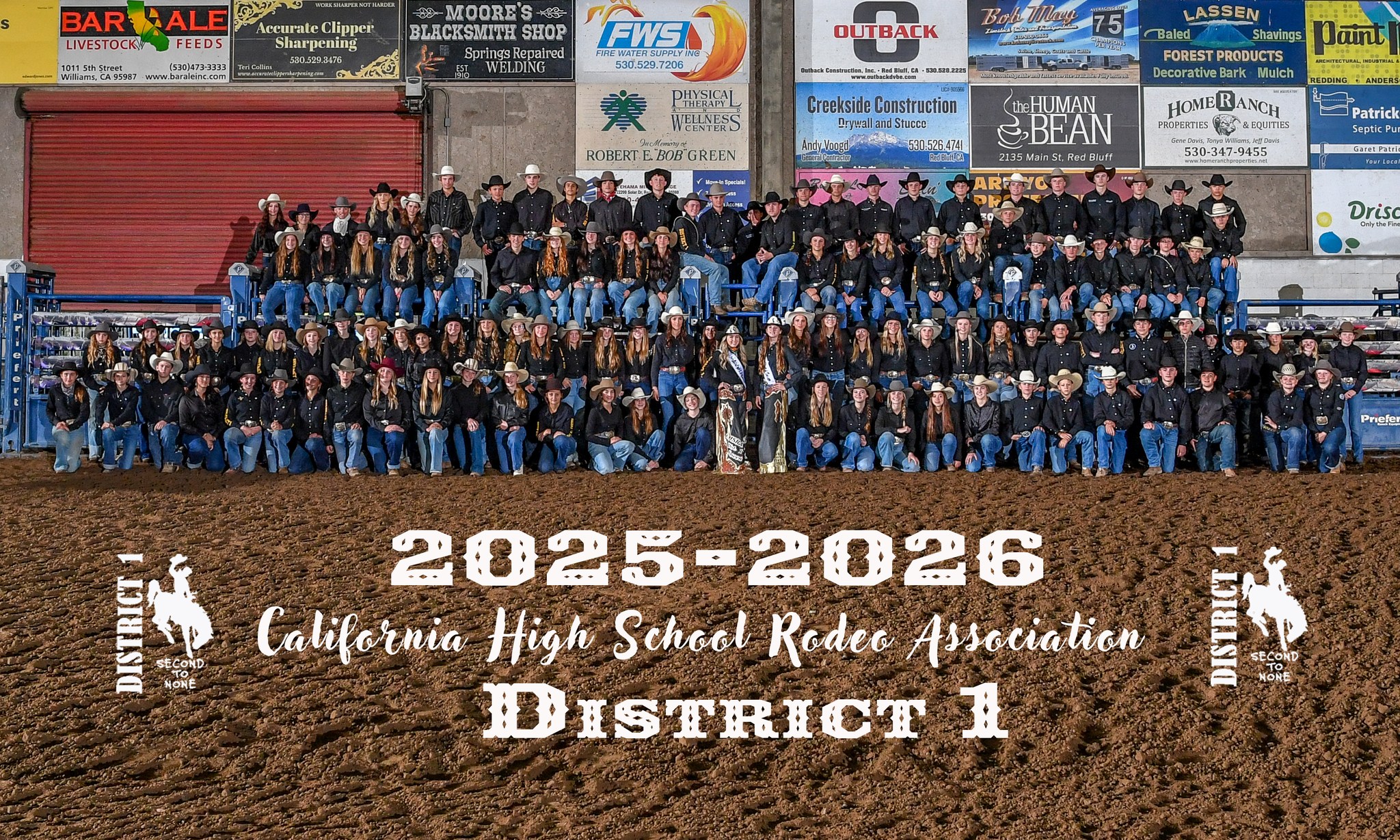 CHSRA District 1 High School Rodeo Team