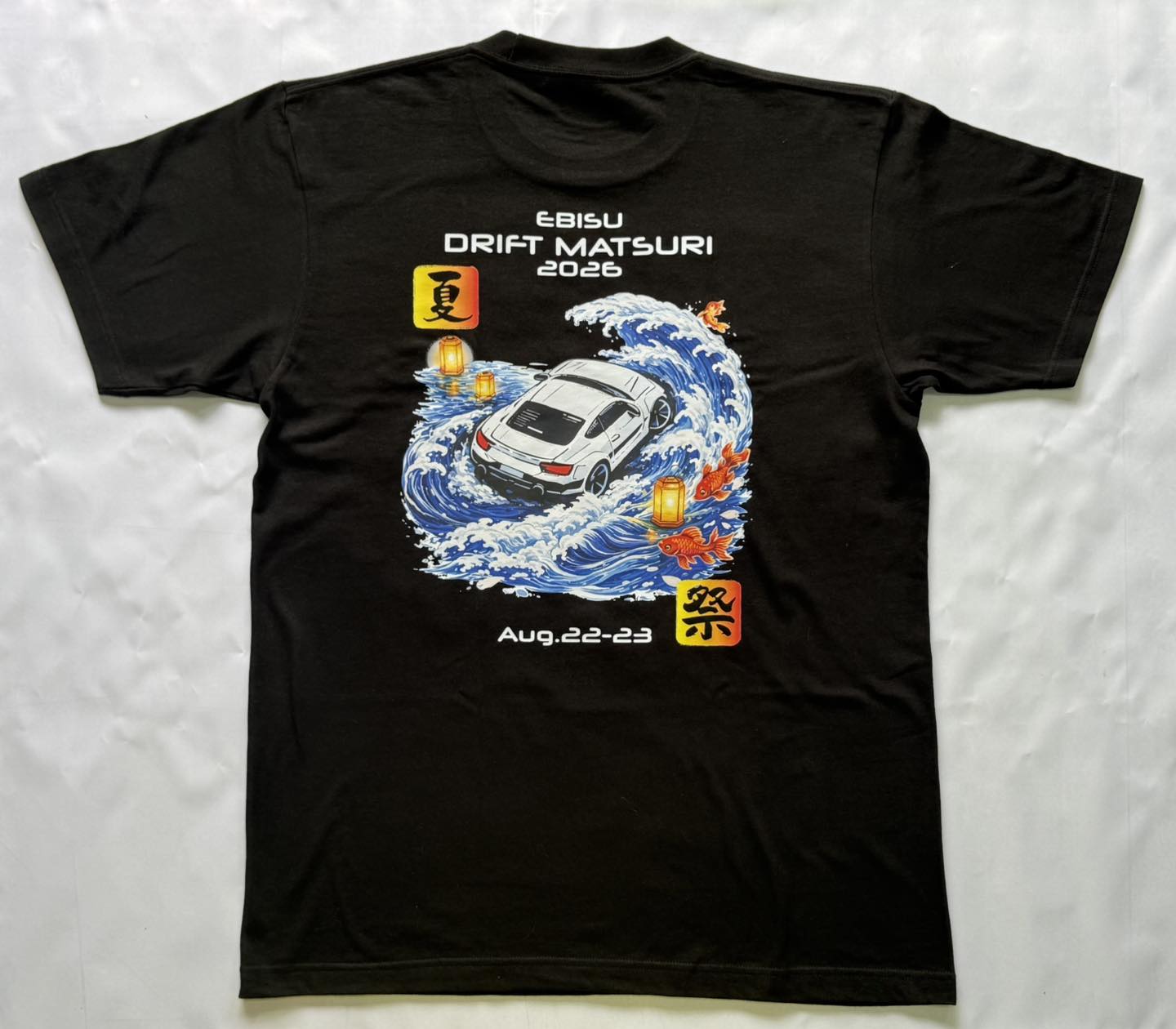 新作Tシャツ発表！】 昨年から販売しているタイヤ柄EBISUTシャツです