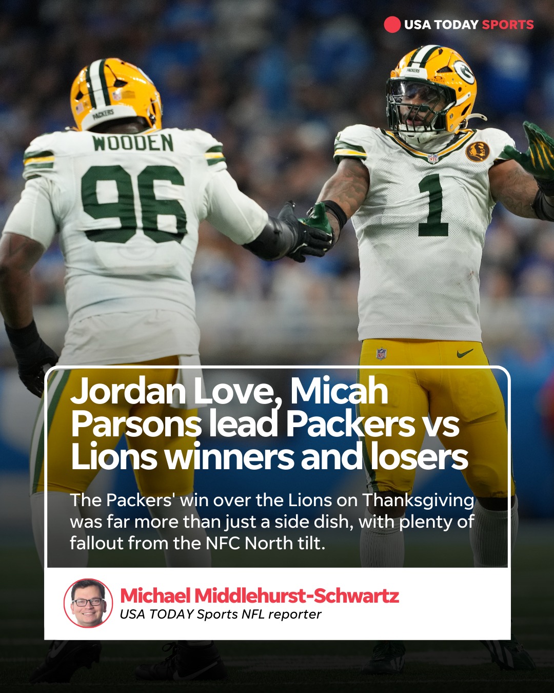 The Packers' firepower proved too much... - USA TODAY Sports | Facebook