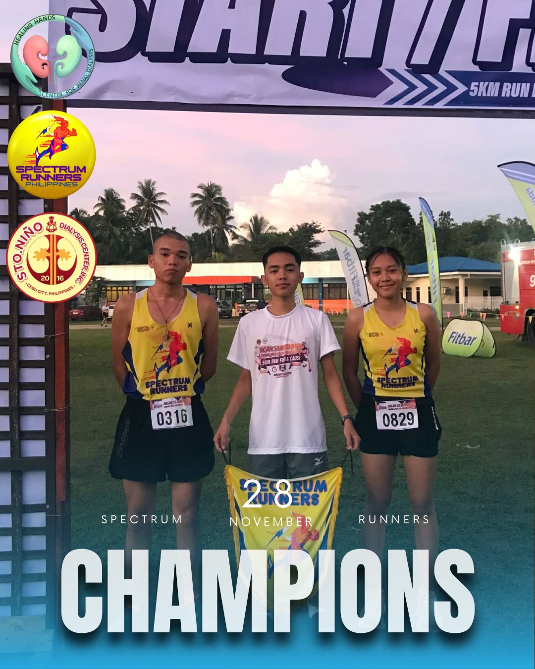 SpectrumRunners - BALILIHAN FUN RUN RESULTS 🏆 5KM... | Facebook
