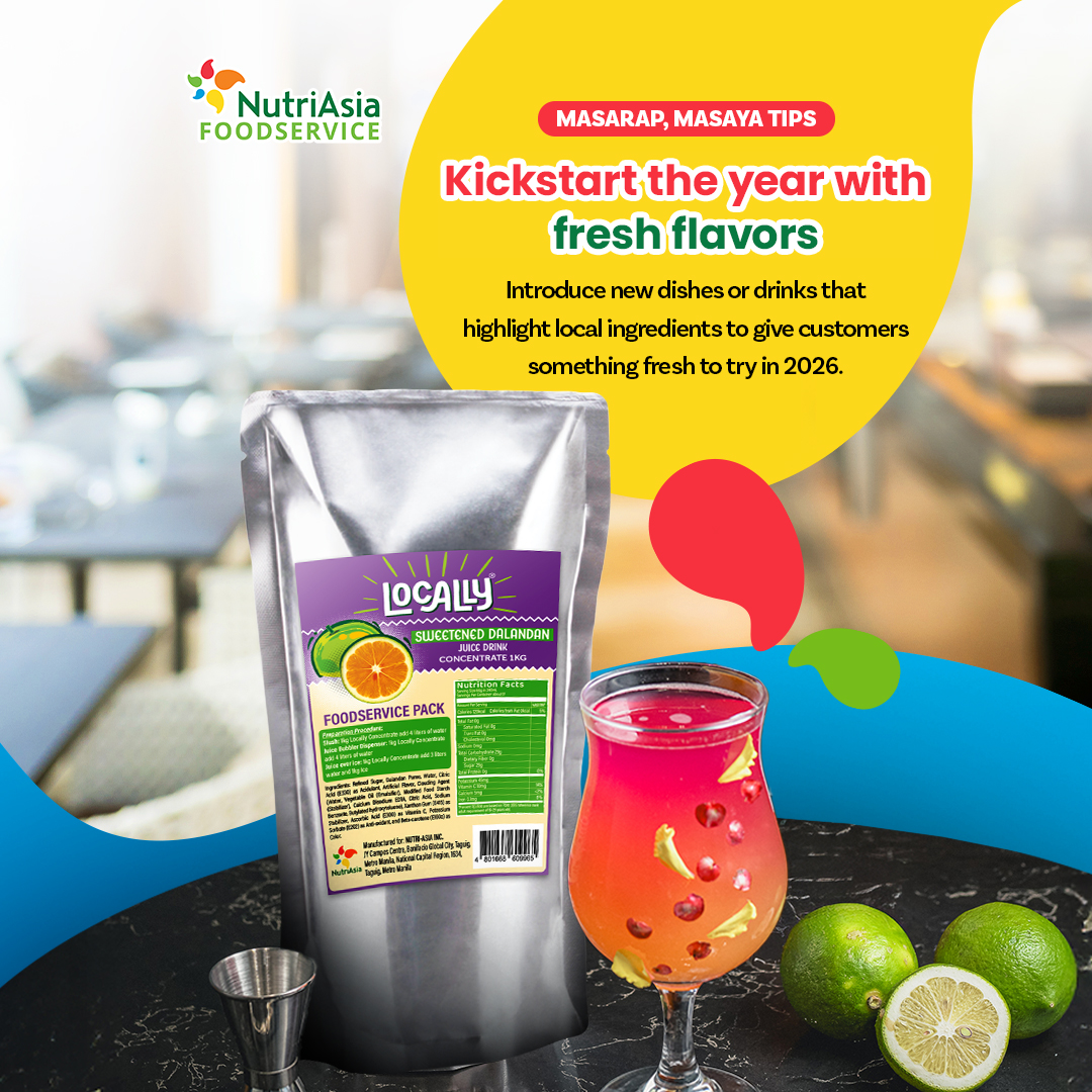 NutriAsia - Begin the year with a refreshed menu! 🌟 Give your guests ...