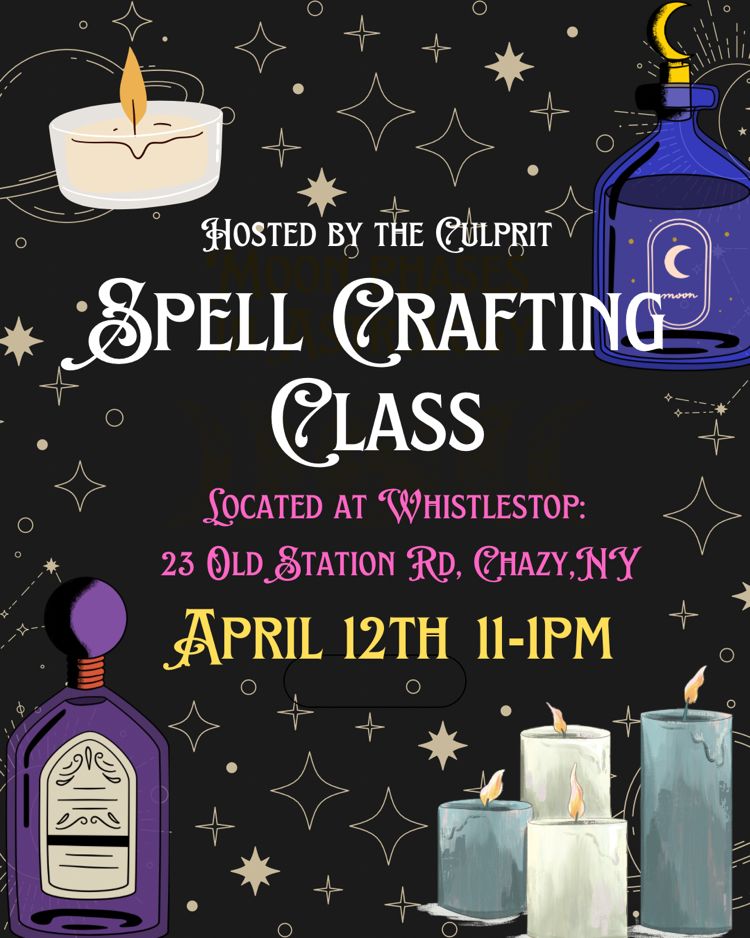🔮Spell Crafting Class with The Culprit 🌙