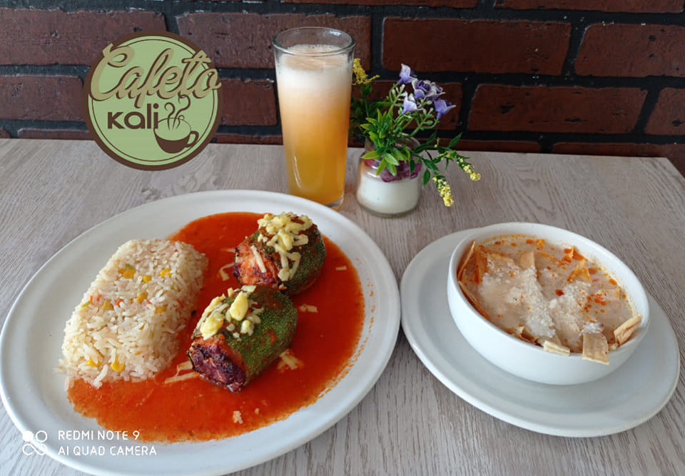 Cafeto Kali - Menú del día. 15 agosto * Entrada: Sopa...