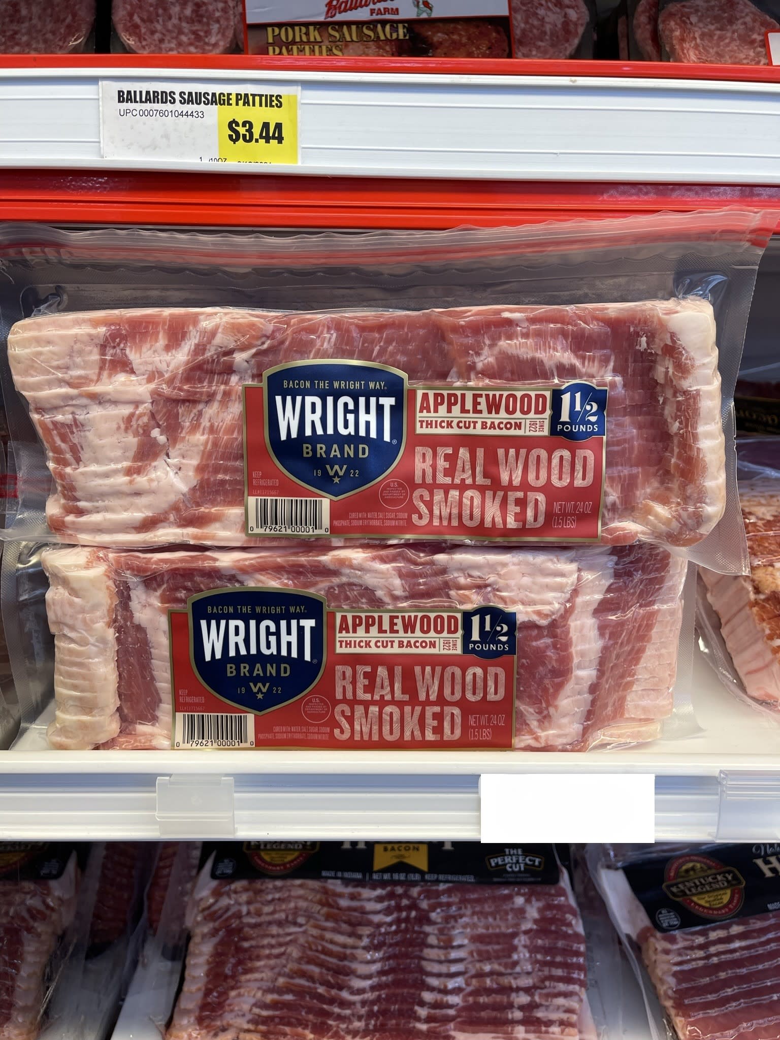 Meat - 🥓 Wright’s Smoked Bacon Stack Pack 🥓 24 oz stack packs of ...