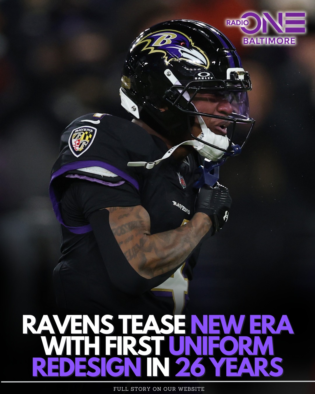 Baltimore ravens new uniforms レイブンズ ユニフォーム Official