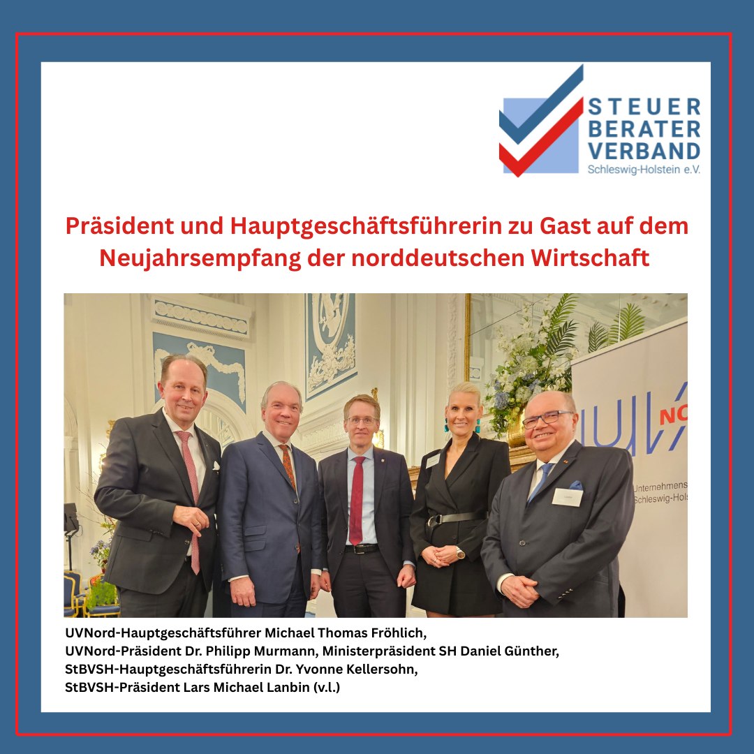 👉 Präsident und... - Steuerberaterverband Schleswig-Holstein | Facebook