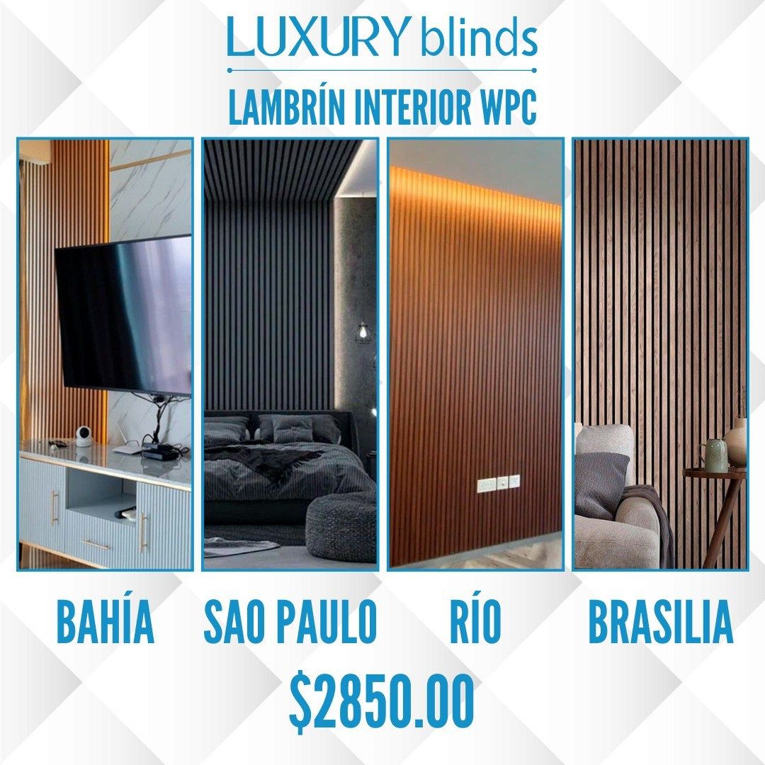 Luxury - Dale un toque de elegancia a tus espacios El lambrín para muro ...