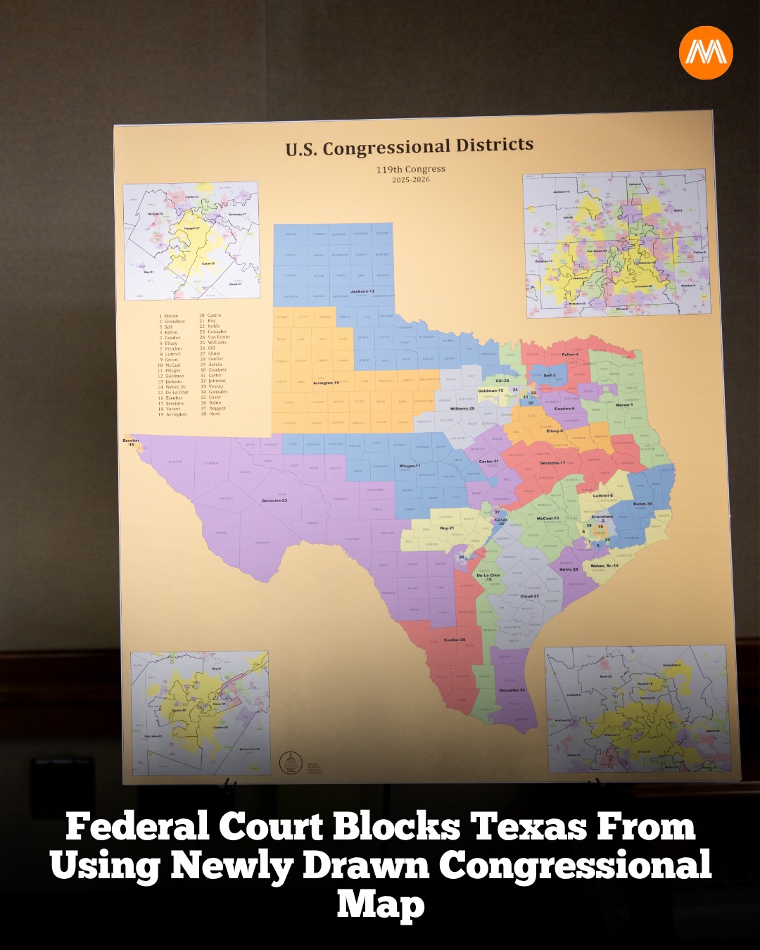 McGill - A panel of federal judges on Tuesday blocked Texas from using ...