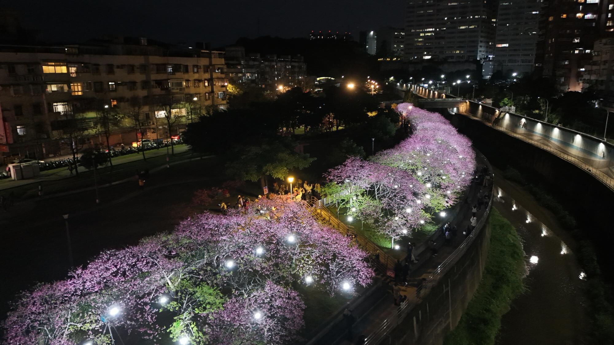 ETtoday旅遊雲 - #台北 #內湖「樂活夜櫻季」今點燈🌸... | Facebook