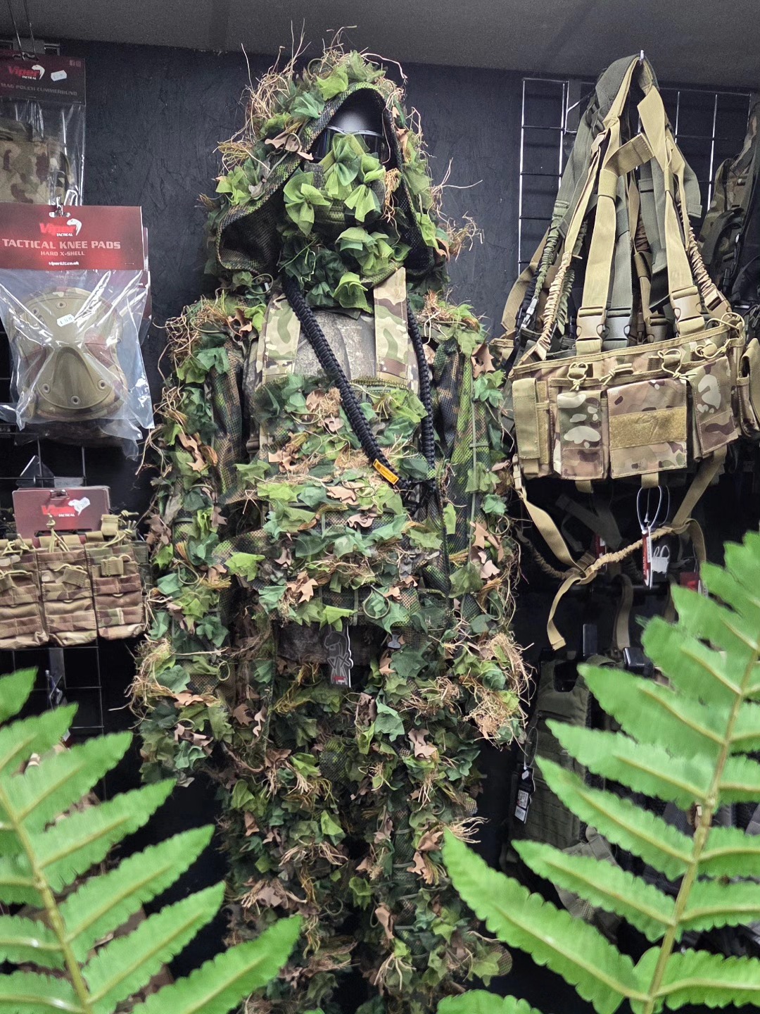 KMCS 4.1 Dark Forest Ghillie Suit. #camouflage
