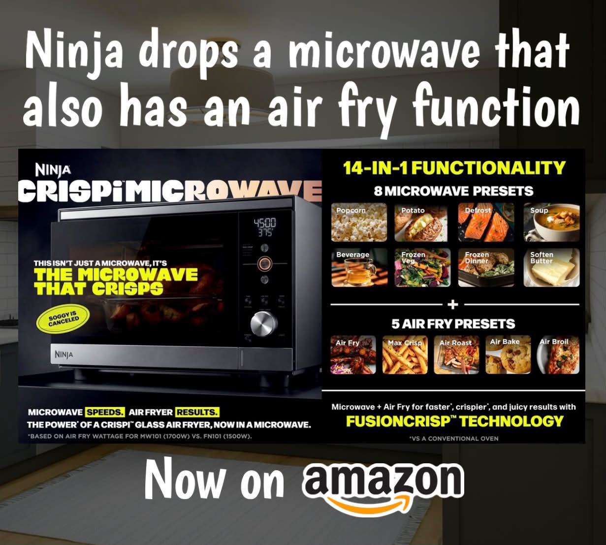 This is insane! I spotted this wildness on Amazon this morning