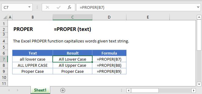 🌟 Proper Case Your Text! 📊 In... - Excel Formulas Unleashed