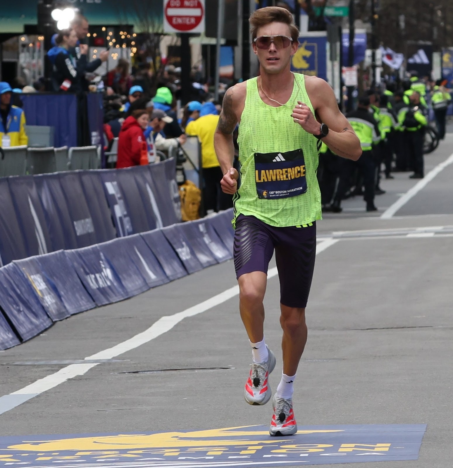 Ultramarathoner Charlie Lawrence runs 2:14 in Boston marathon debut