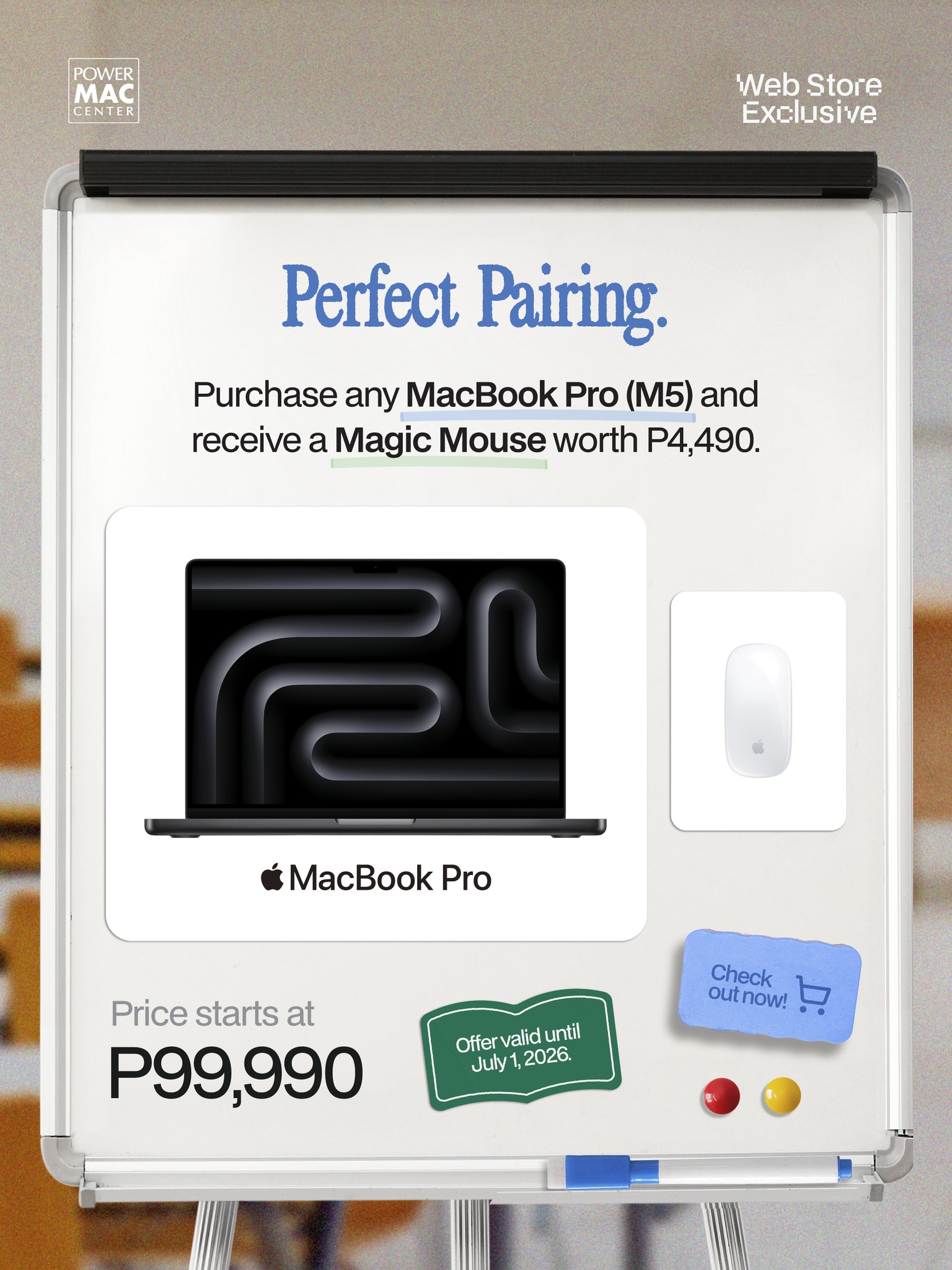 Get more out of your MacBook purchase! ✨ Every MacBook Pro (M5 