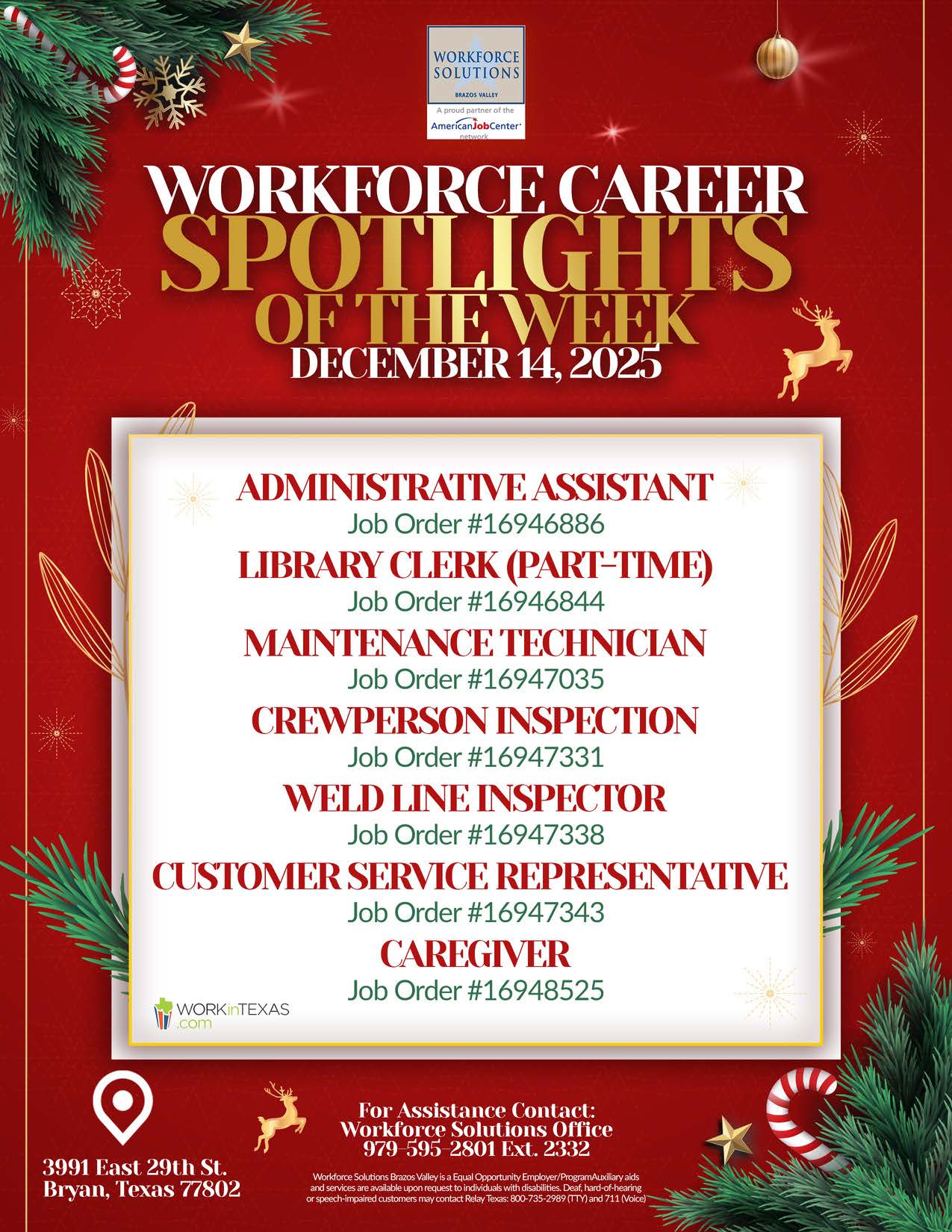 Workforce Solutions Brazos Valley