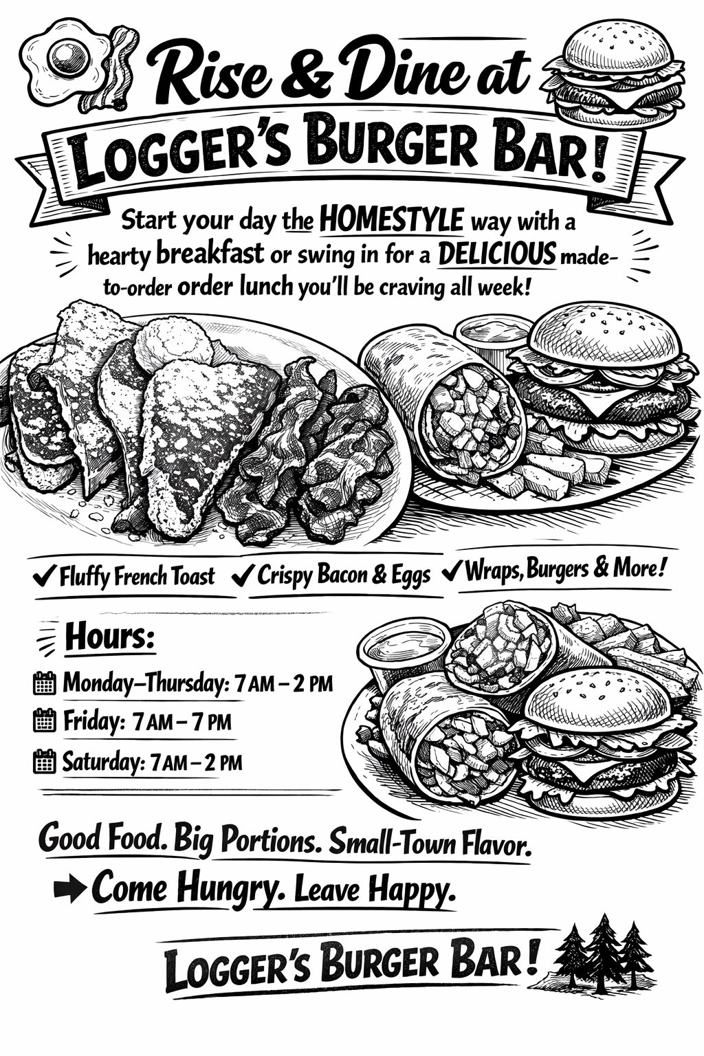 Loggers Burger Bar | Onalaska WA