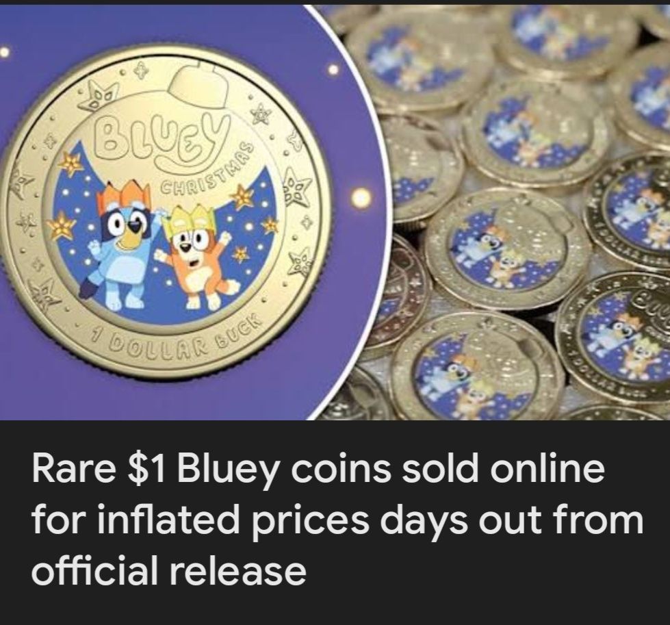 Bluey coins are back! A brand-new coin collection will be